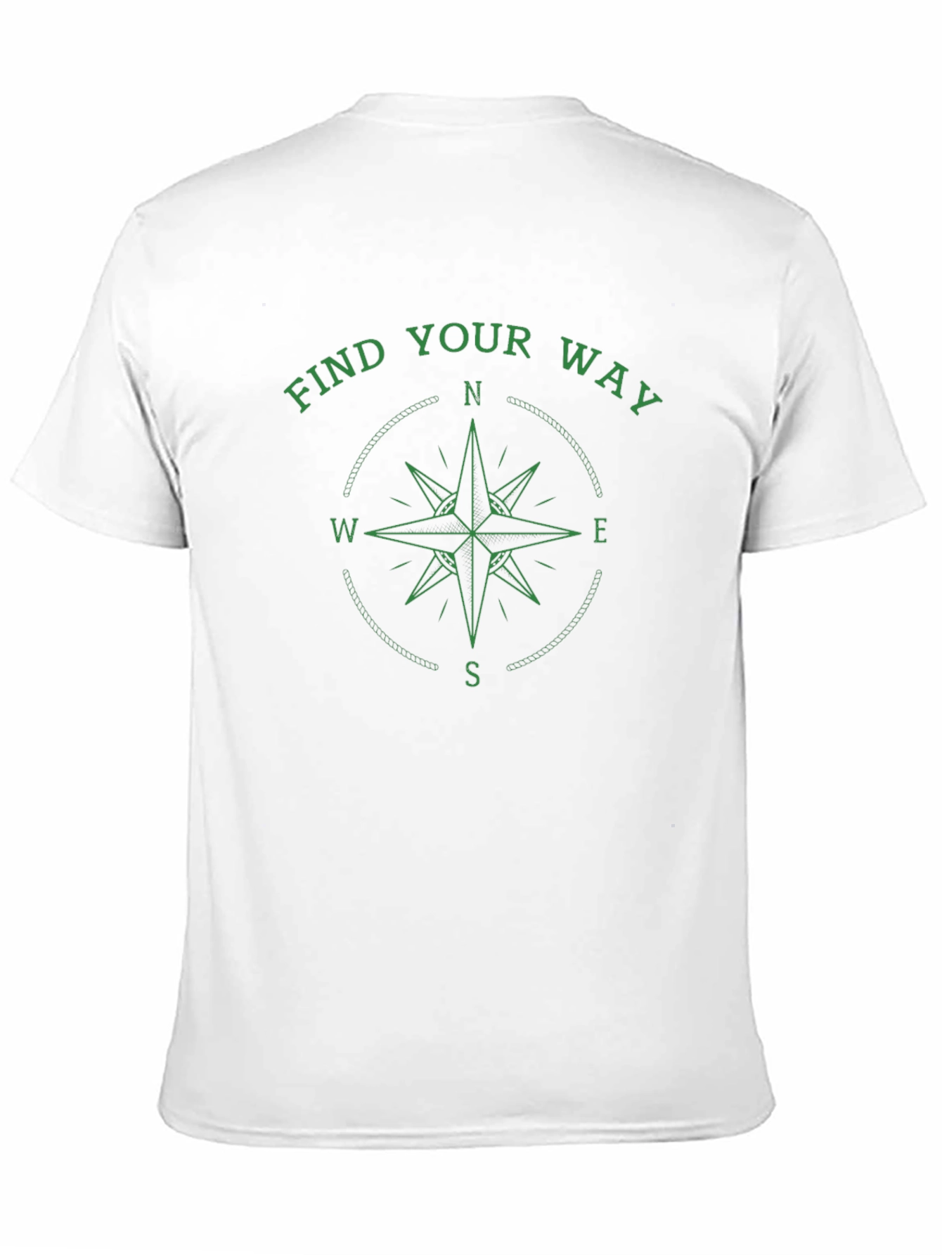 Find Your Way Compass Graphic T-Shirt