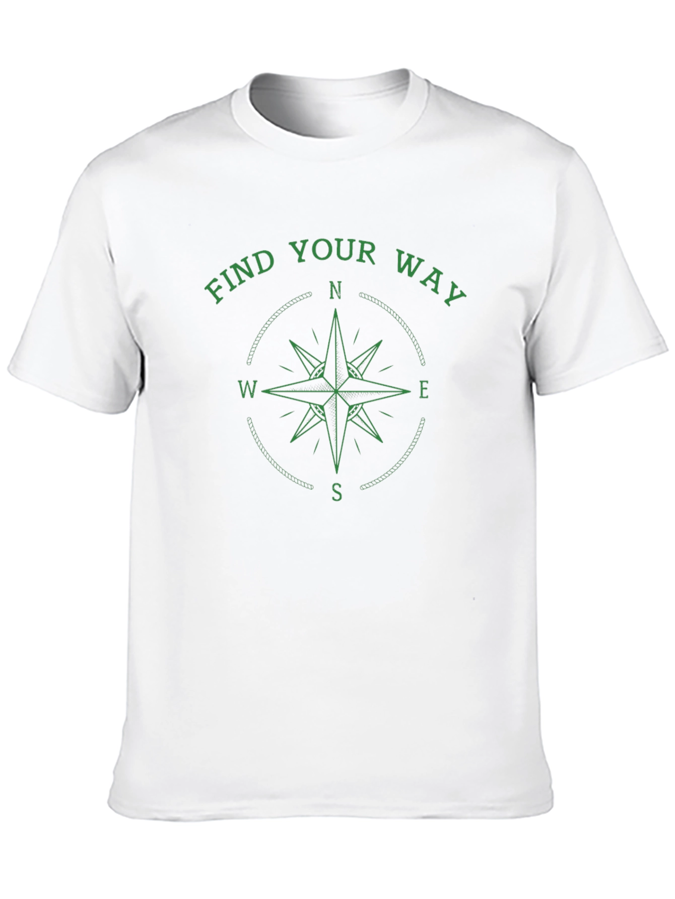Find Your Way Compass Graphic T-Shirt