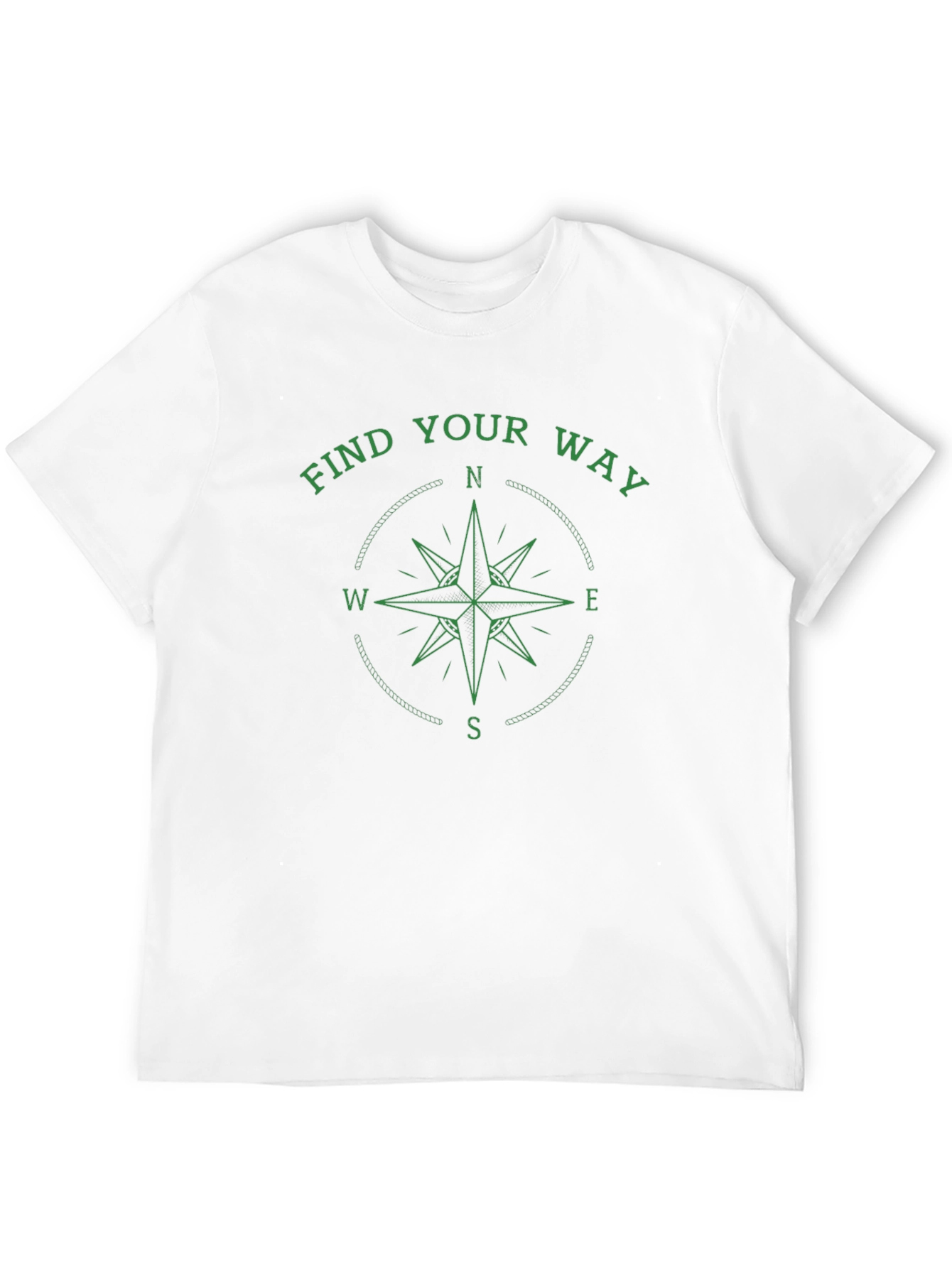 Find Your Way Compass Graphic T-Shirt