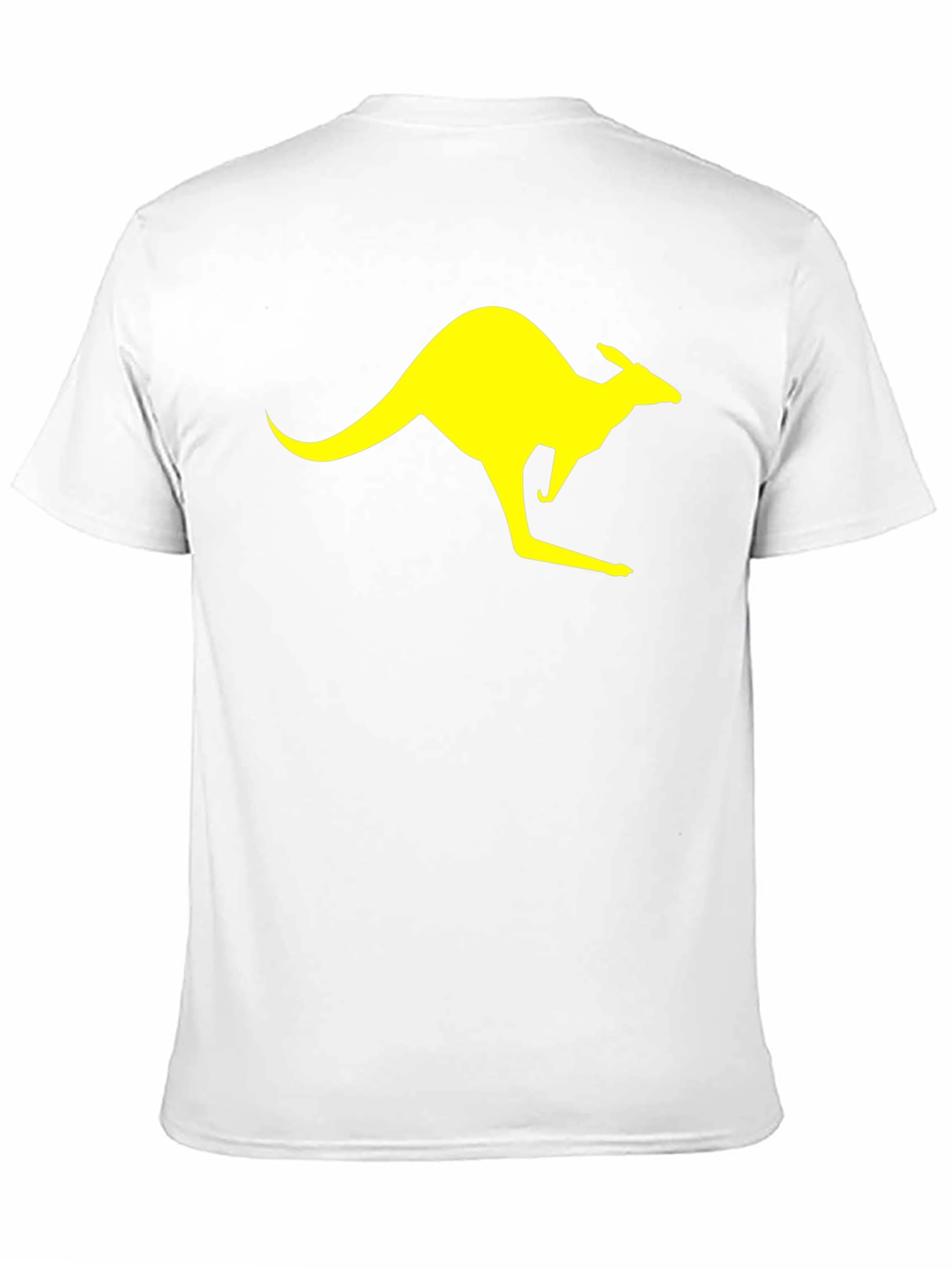 Kangaroo Graphic Black T-Shirt