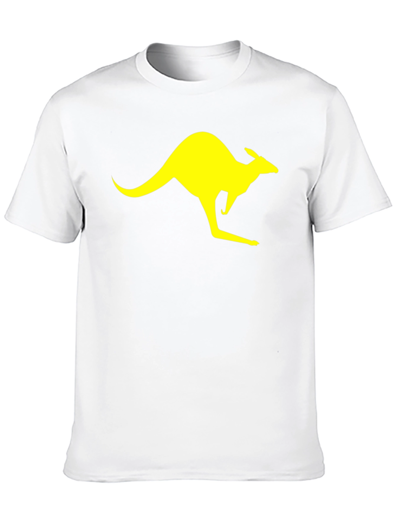 Kangaroo Graphic Black T-Shirt