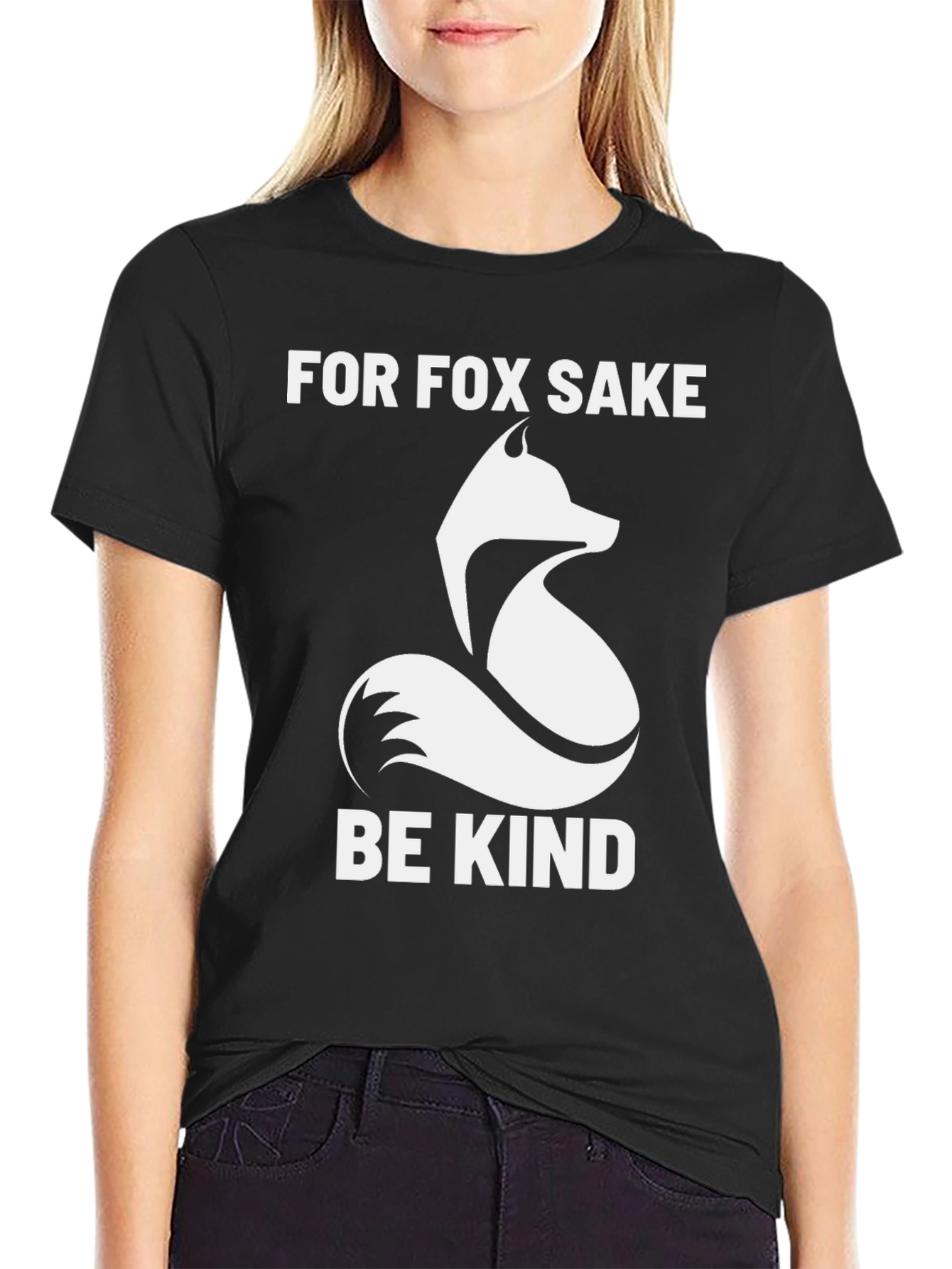 For Fox Sake Be Kind Graphic Tee