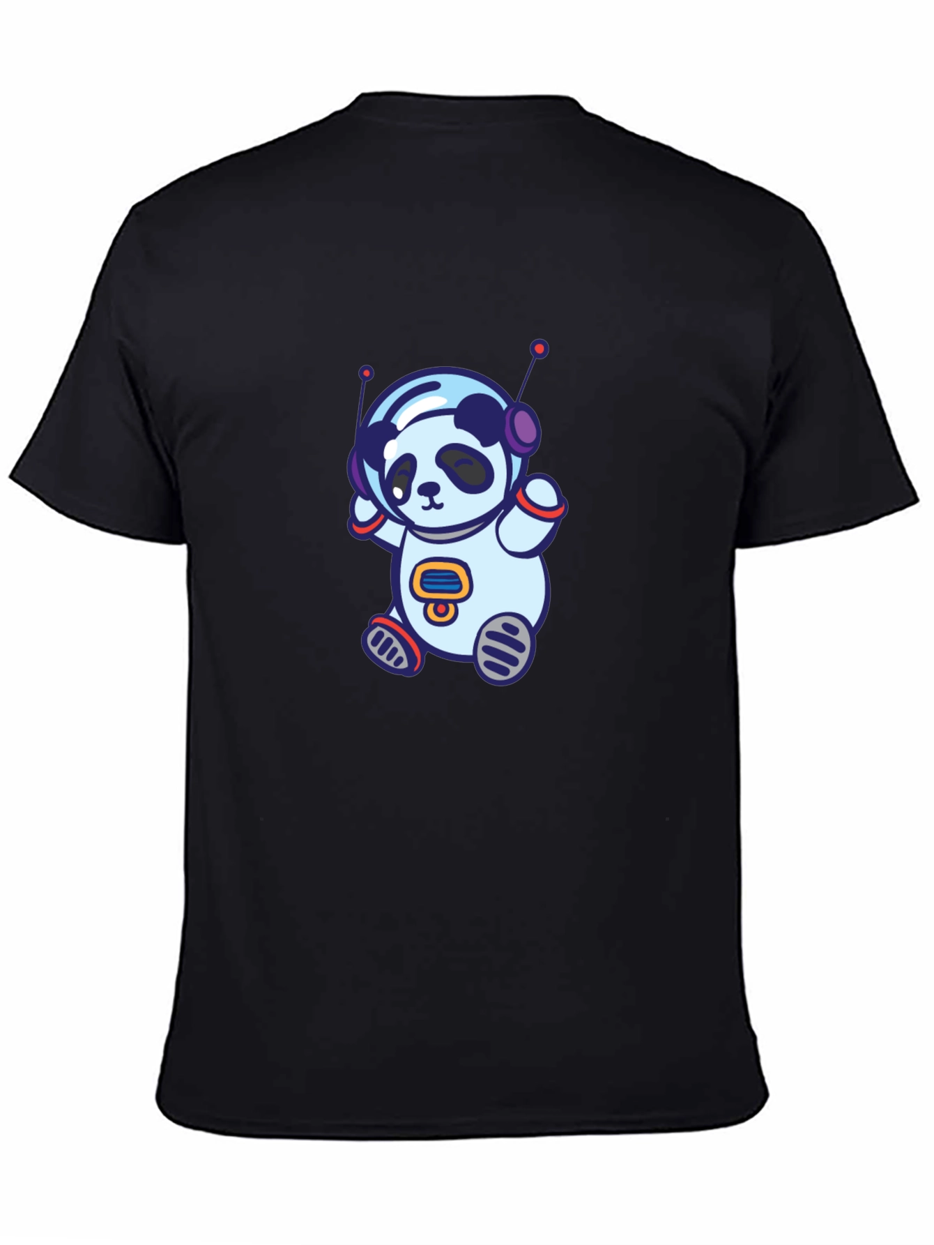 Astronaut Panda Graphic Tee - Soft Cotton Blend