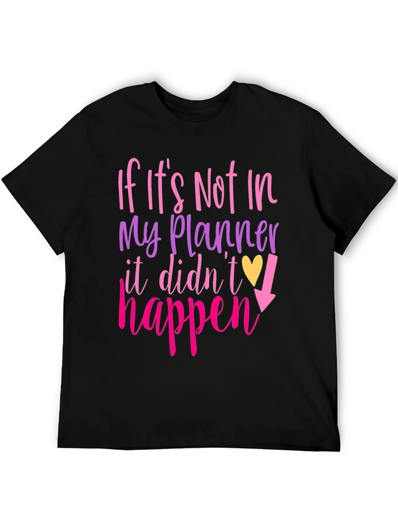 Planner Obsessed Graphic T-Shirt
