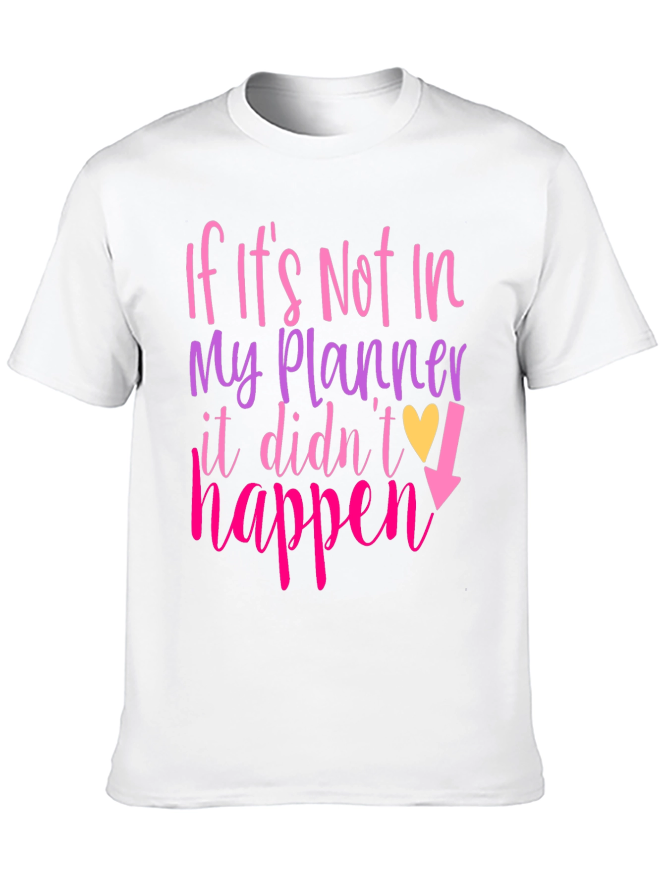 Planner Obsessed Graphic T-Shirt