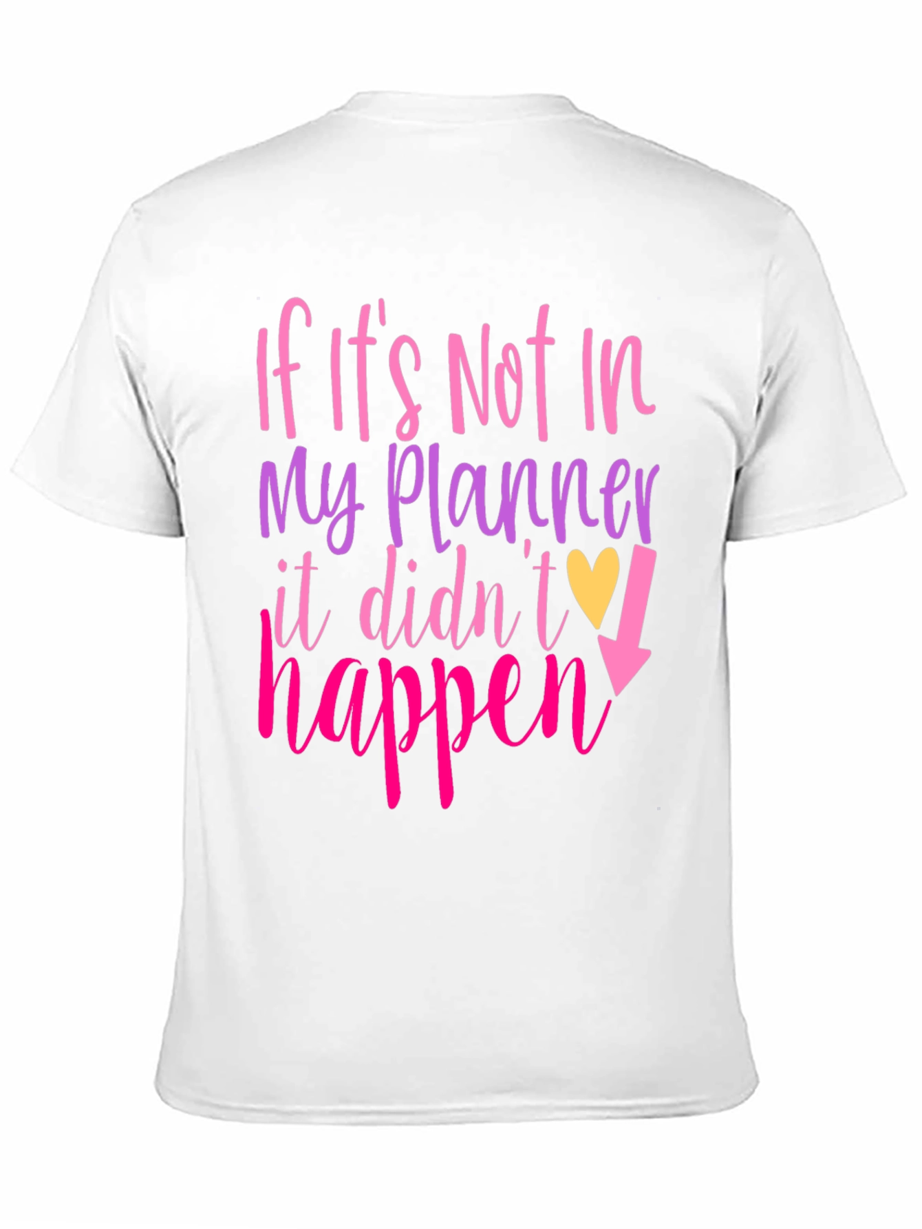 Planner Obsessed Graphic T-Shirt