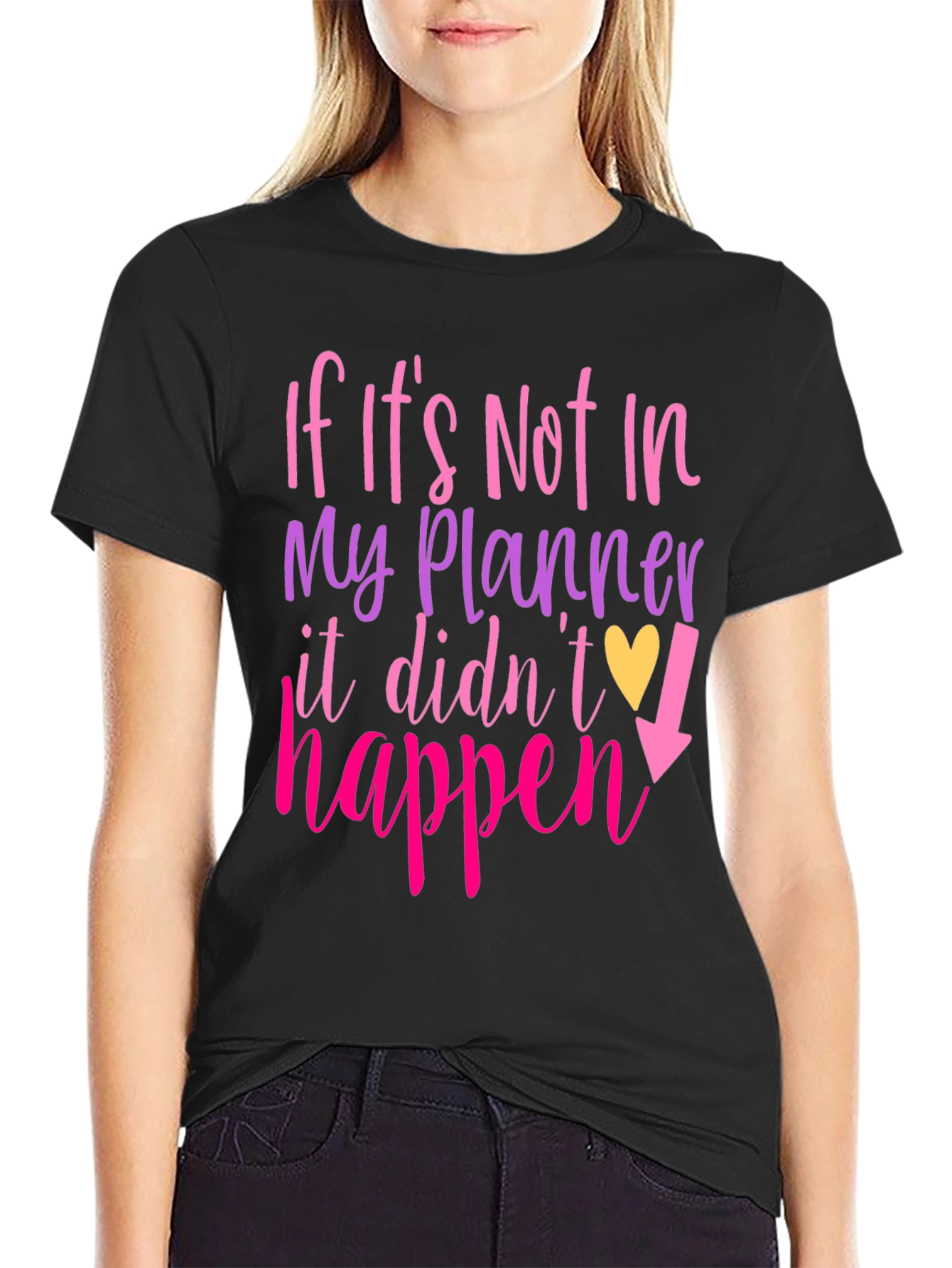 Planner Obsessed Graphic T-Shirt