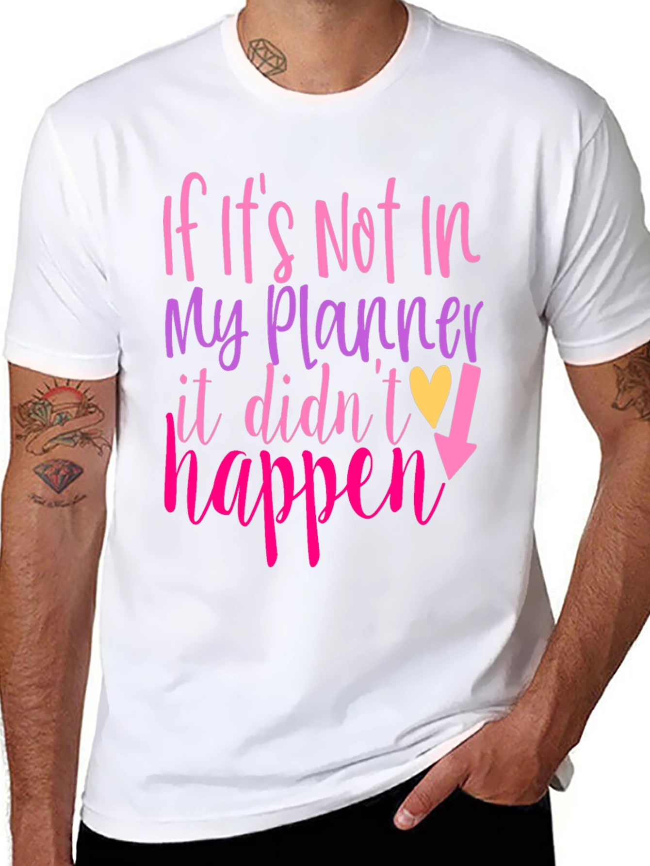 Planner Obsessed Graphic T-Shirt