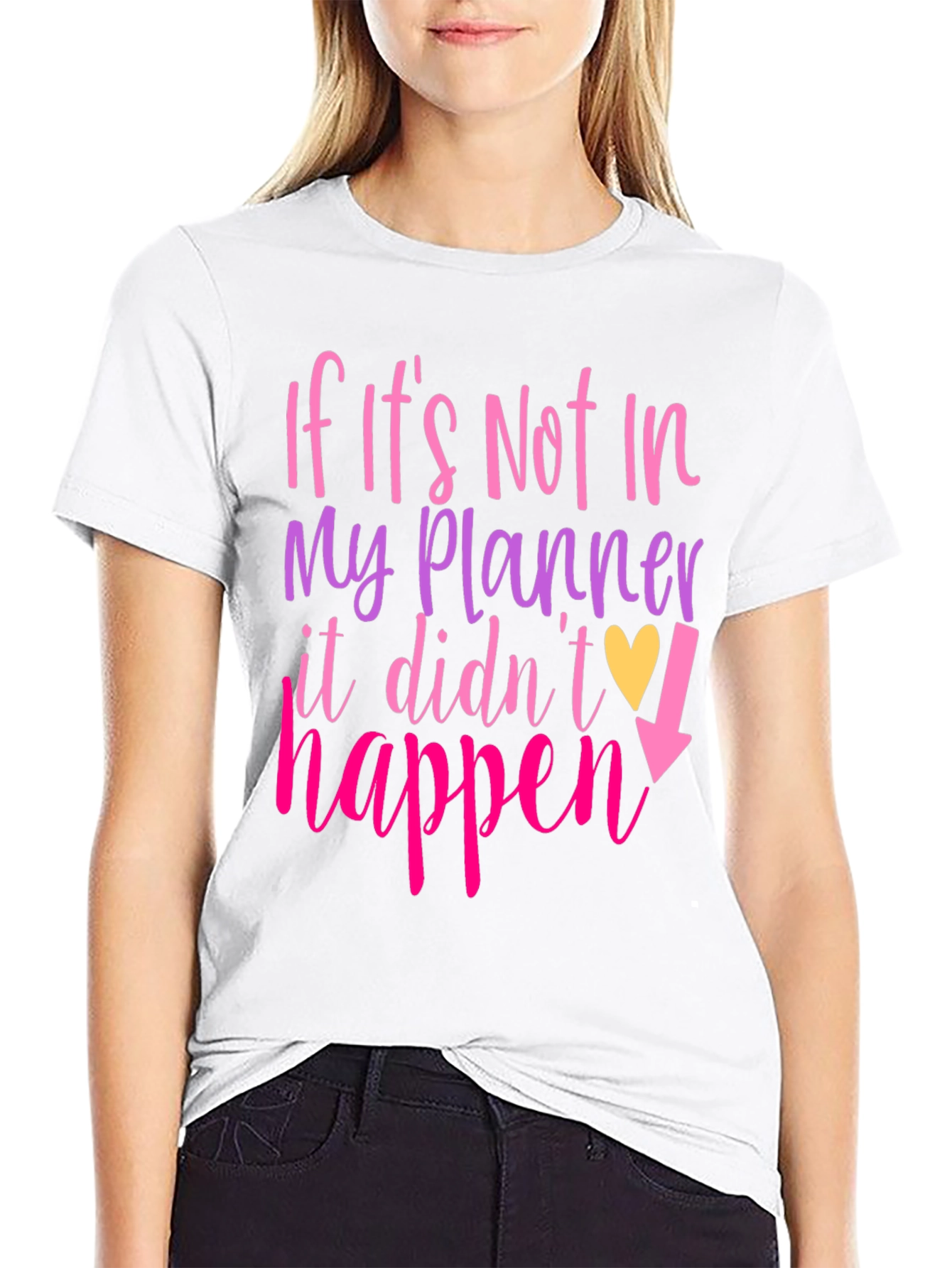 Planner Obsessed Graphic T-Shirt