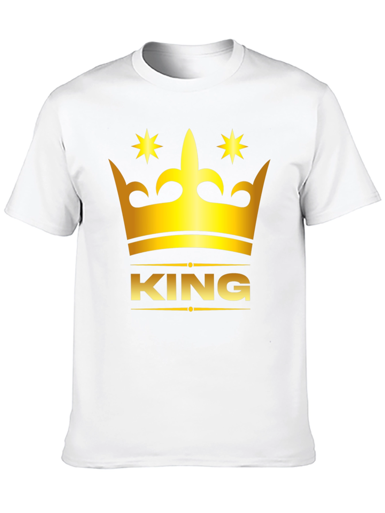 King Crown Graphic Black T-Shirt