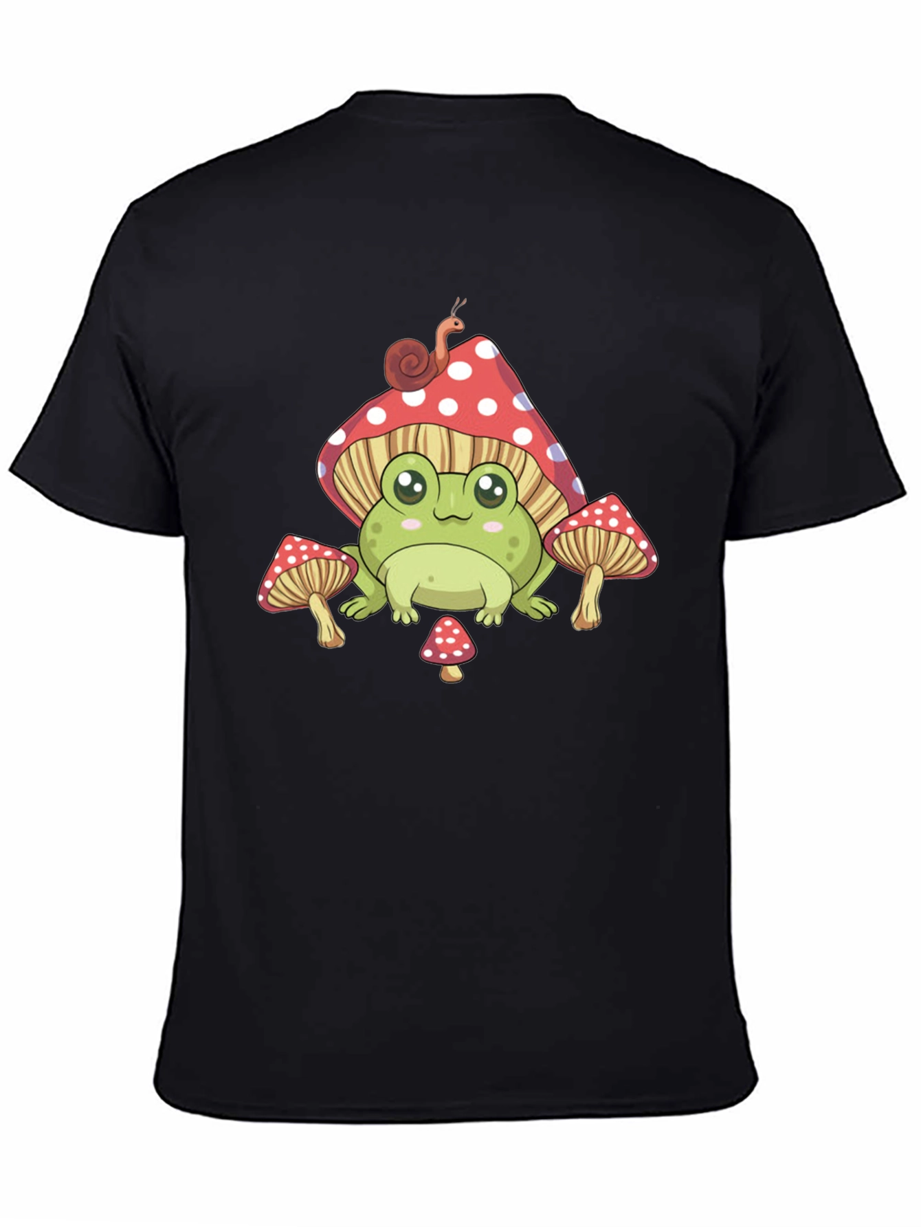 Cute Frog Mushroom T-Shirt - Fun Graphic Tee