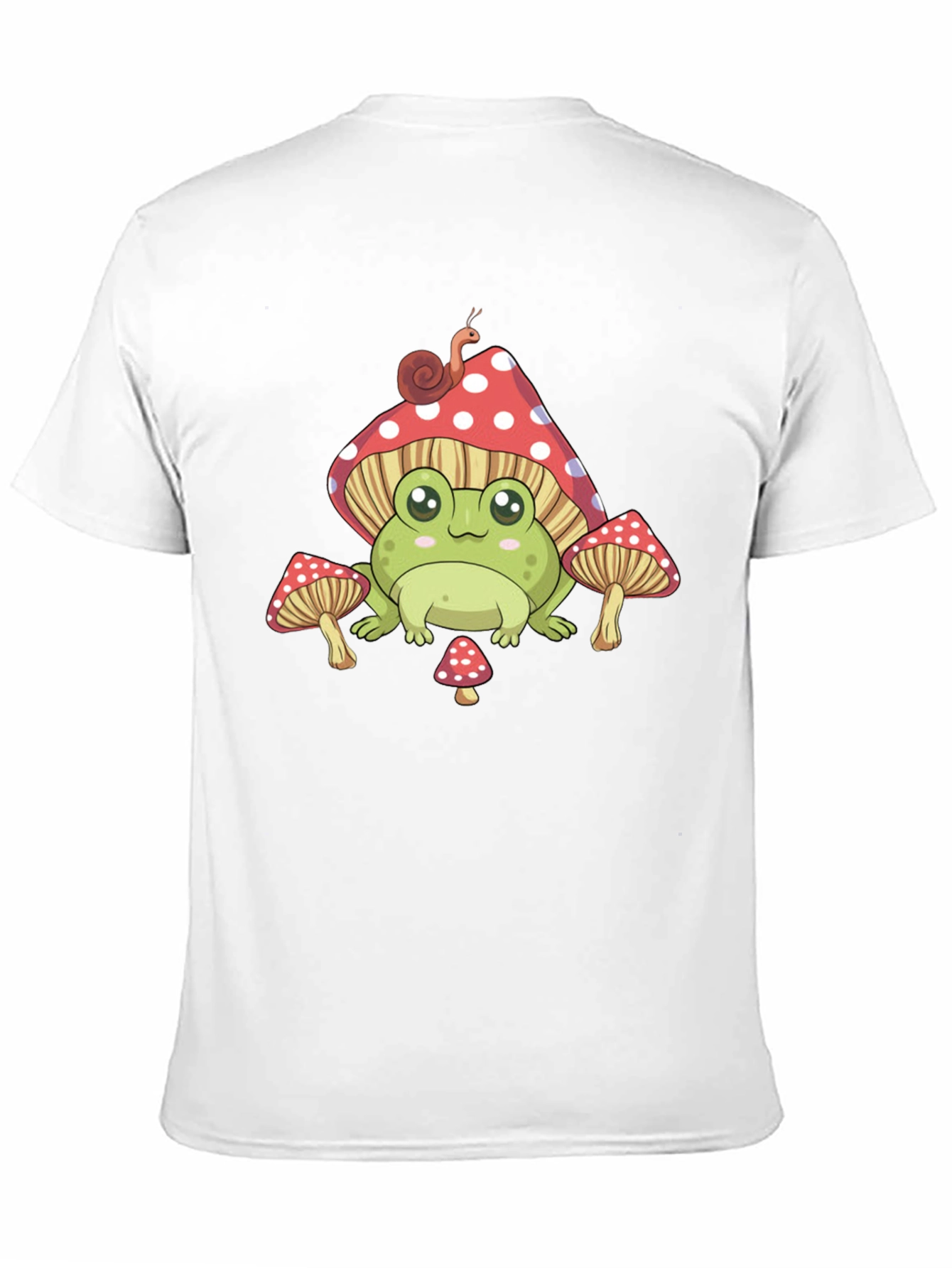 Cute Frog Mushroom T-Shirt - Fun Graphic Tee