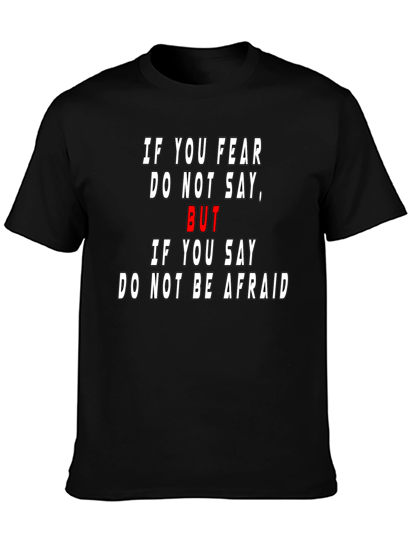 Fearless Expression Graphic Tee