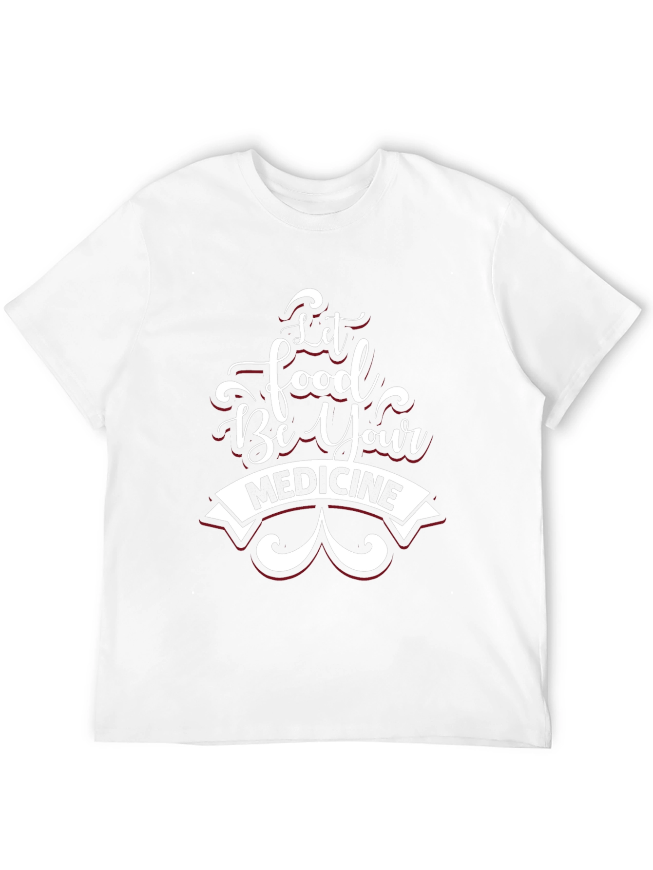 Let Food Be Your Medicine Black T-Shirt