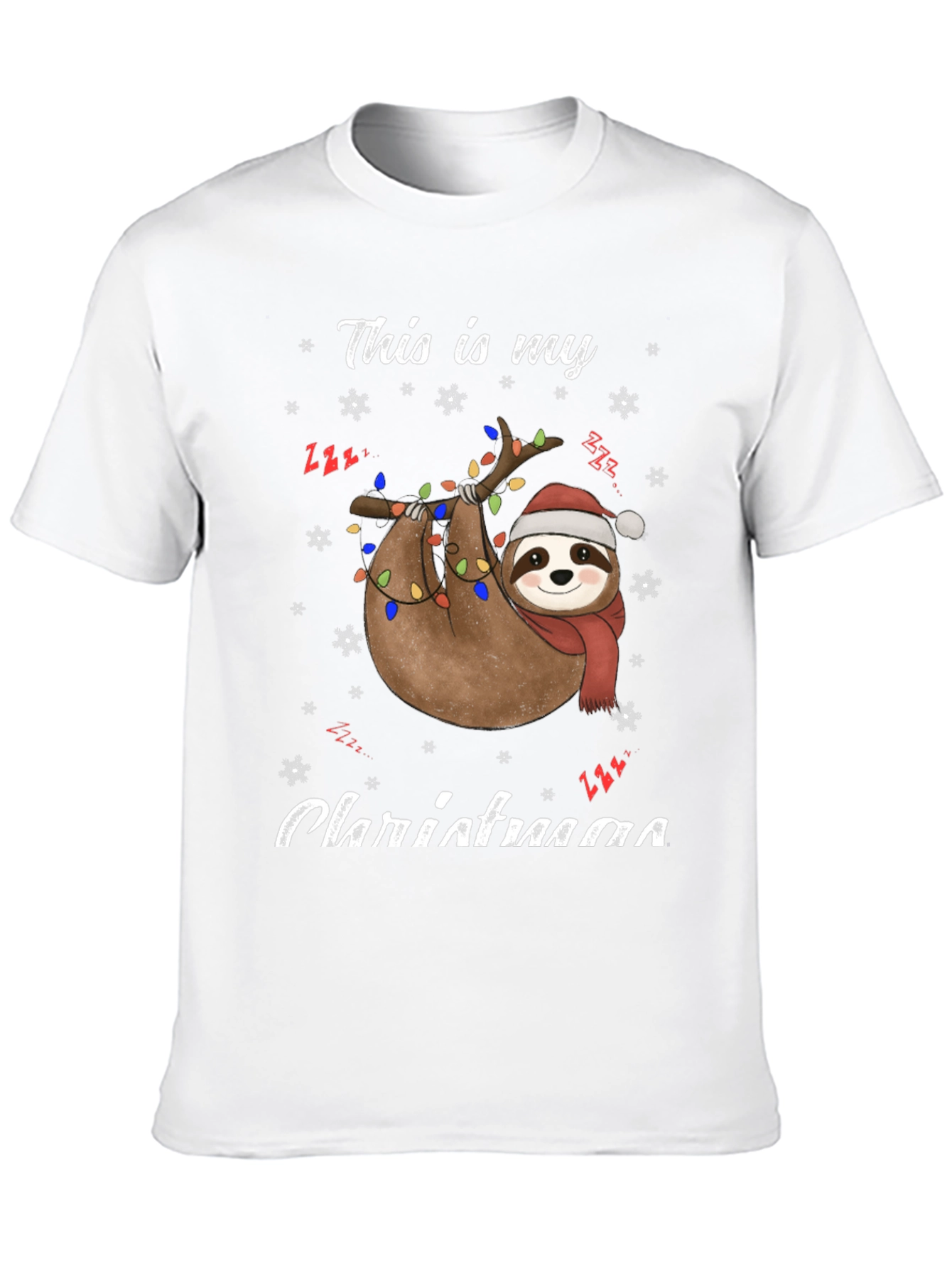 Christmas Sloth T-Shirt