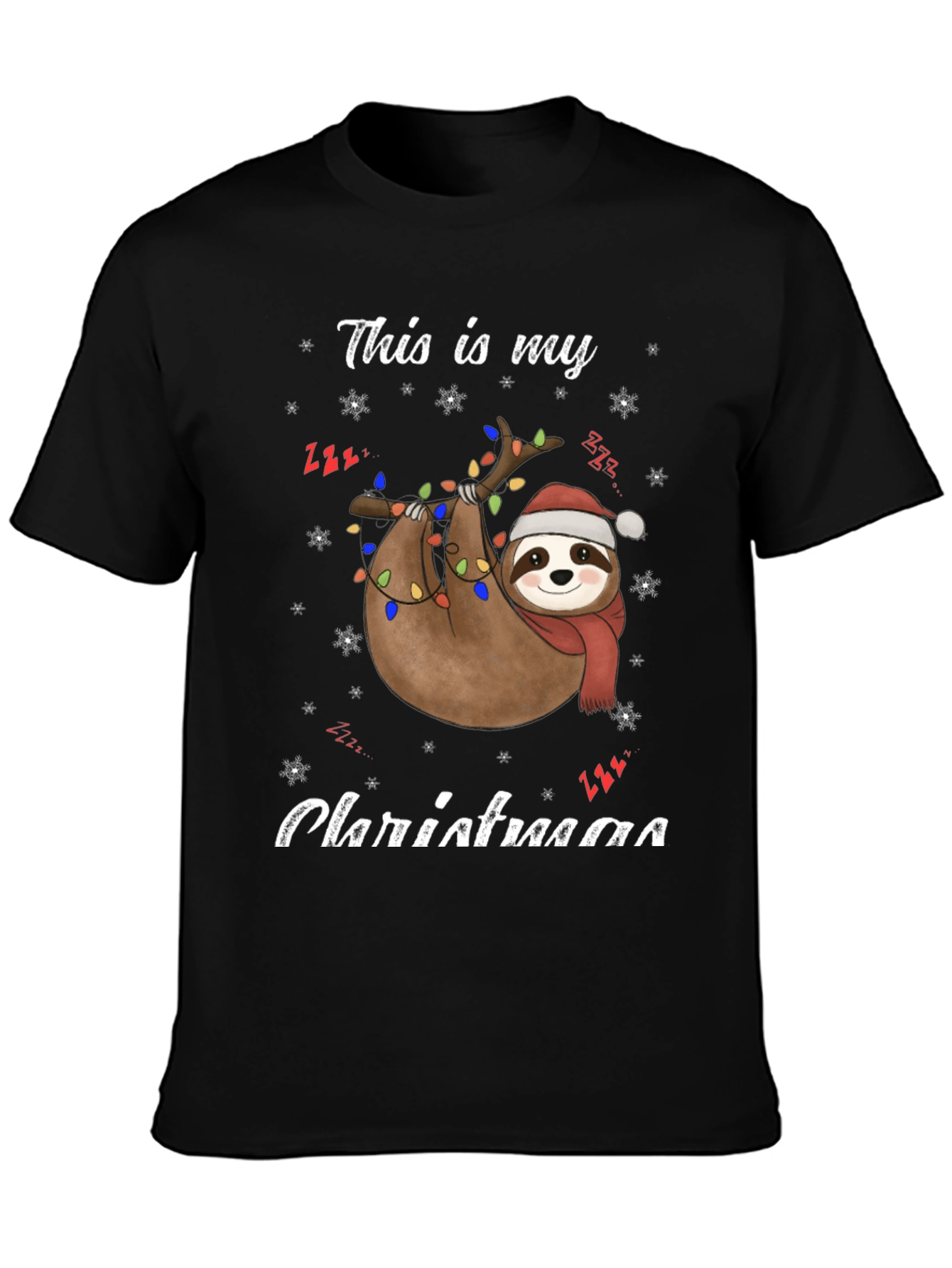 Christmas Sloth T-Shirt