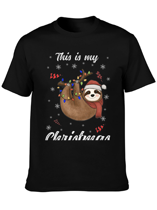 Christmas Sloth T-Shirt