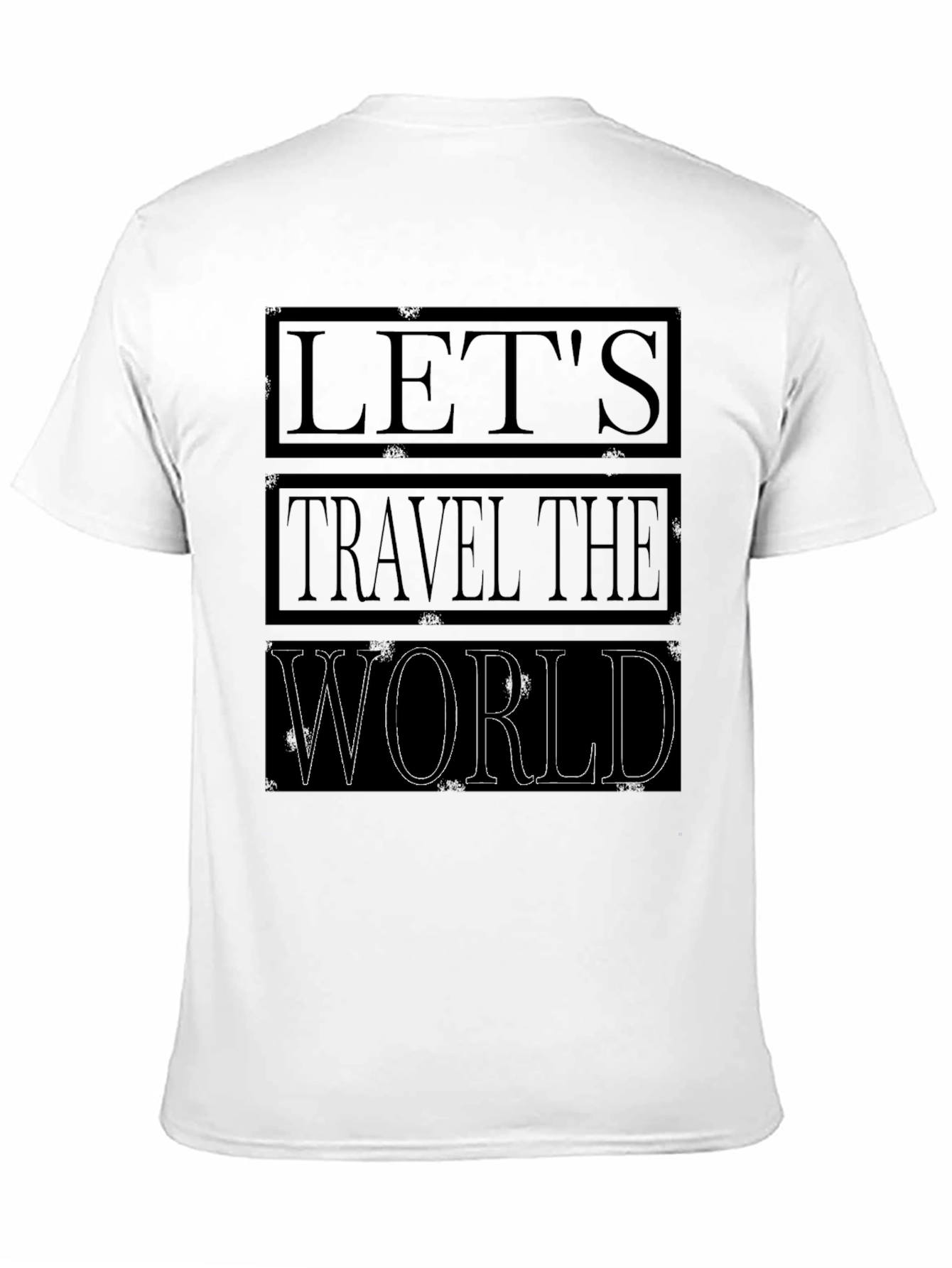 Lets Travel the World Graphic T-Shirt