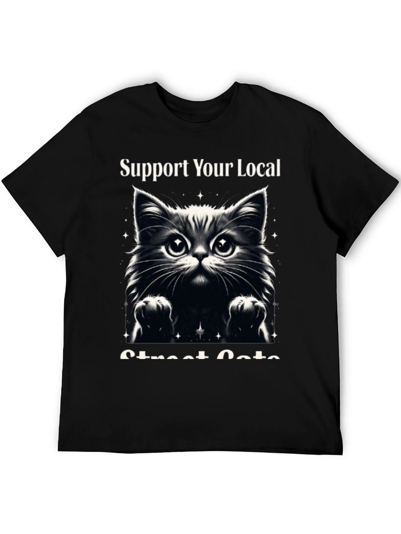 Support Your Local Street Cats Graphic Tee