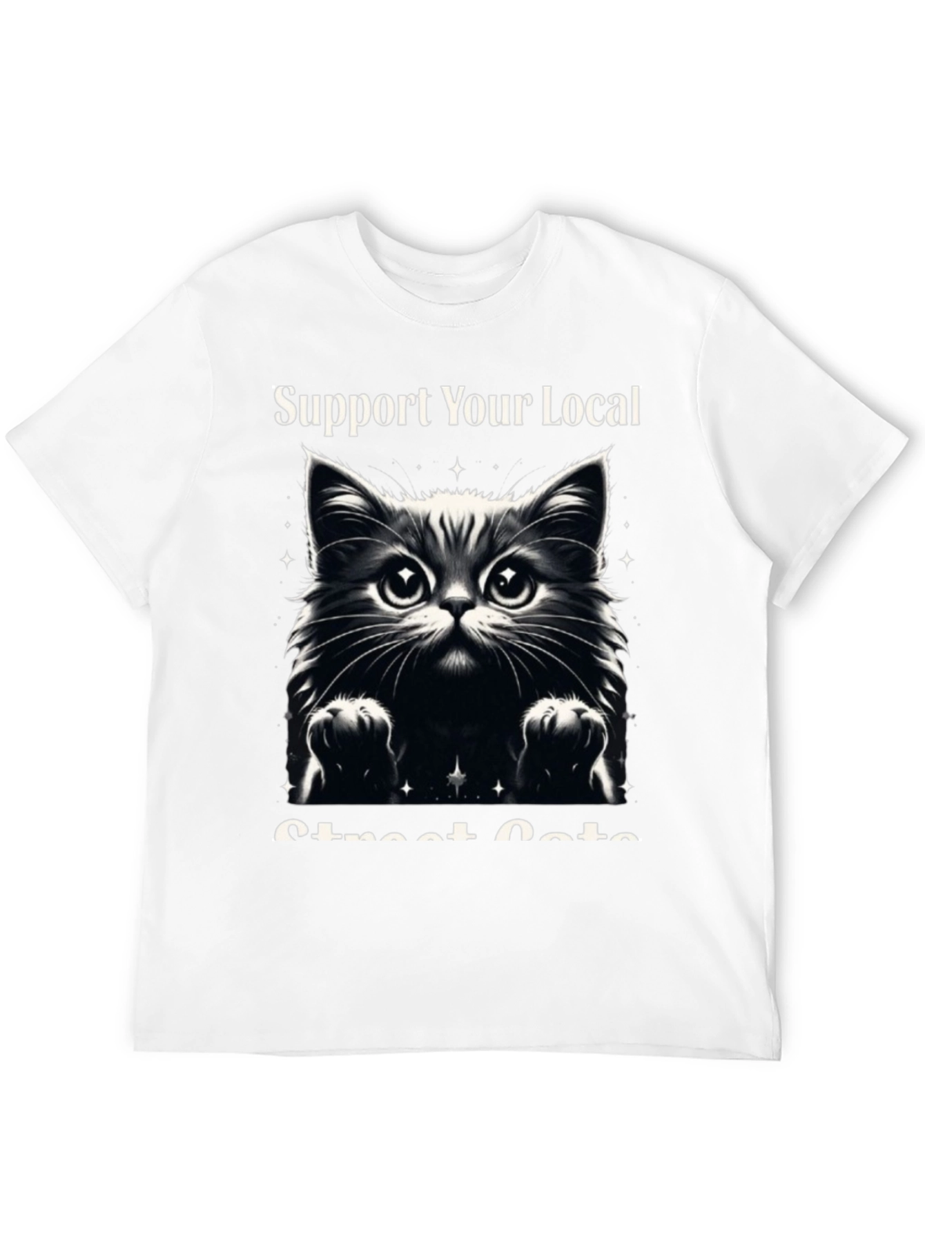 Support Your Local Street Cats Graphic Tee