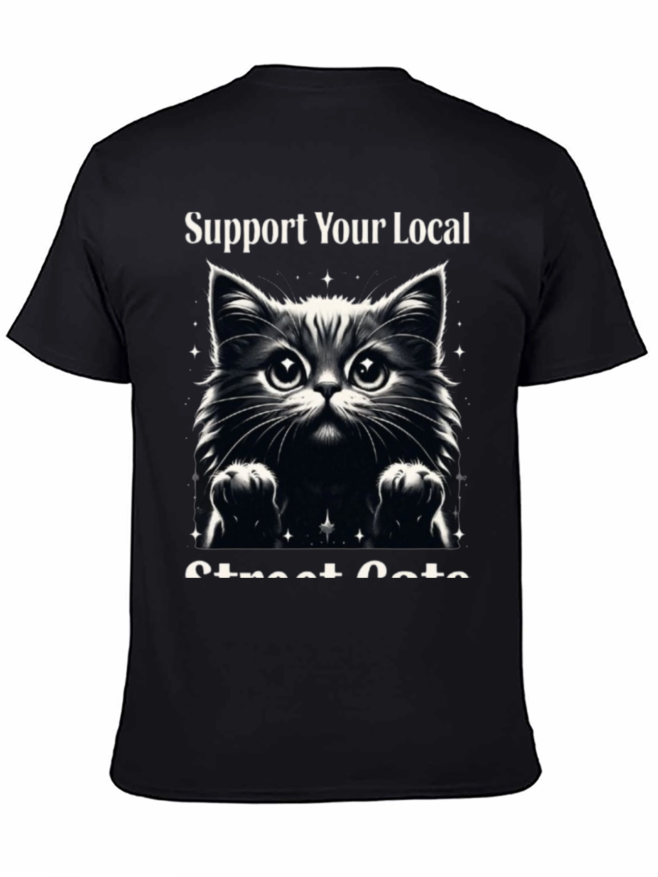 Support Your Local Street Cats Graphic Tee