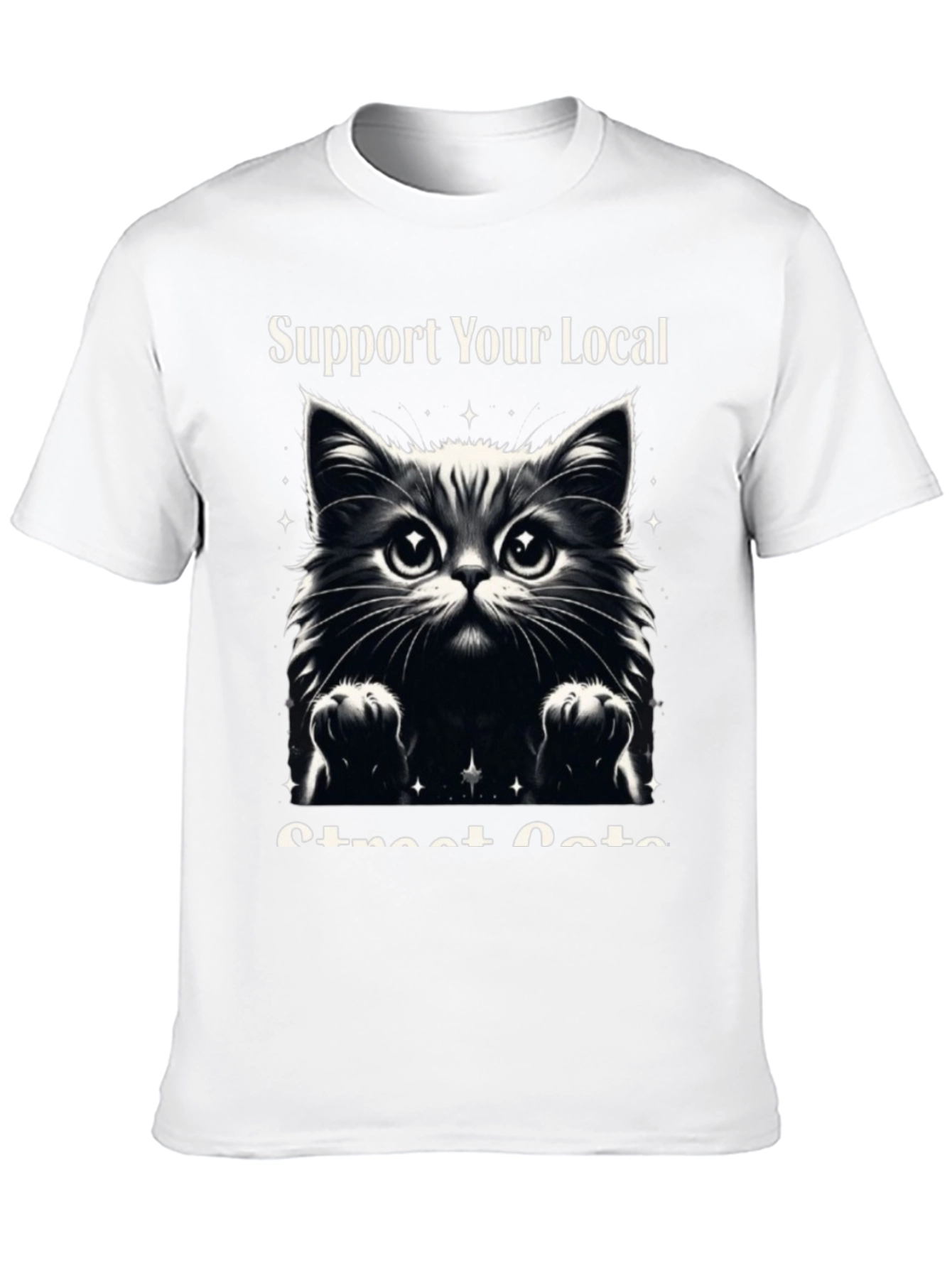 Support Your Local Street Cats Graphic Tee