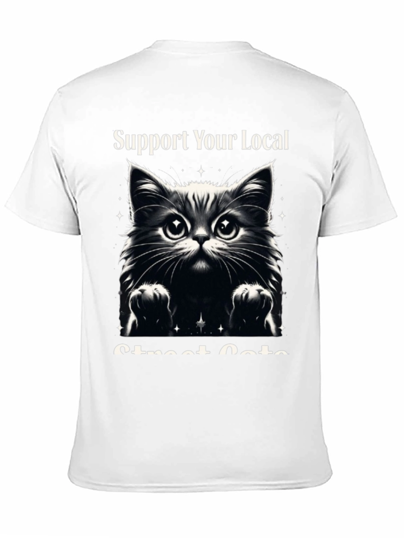Support Your Local Street Cats Graphic Tee