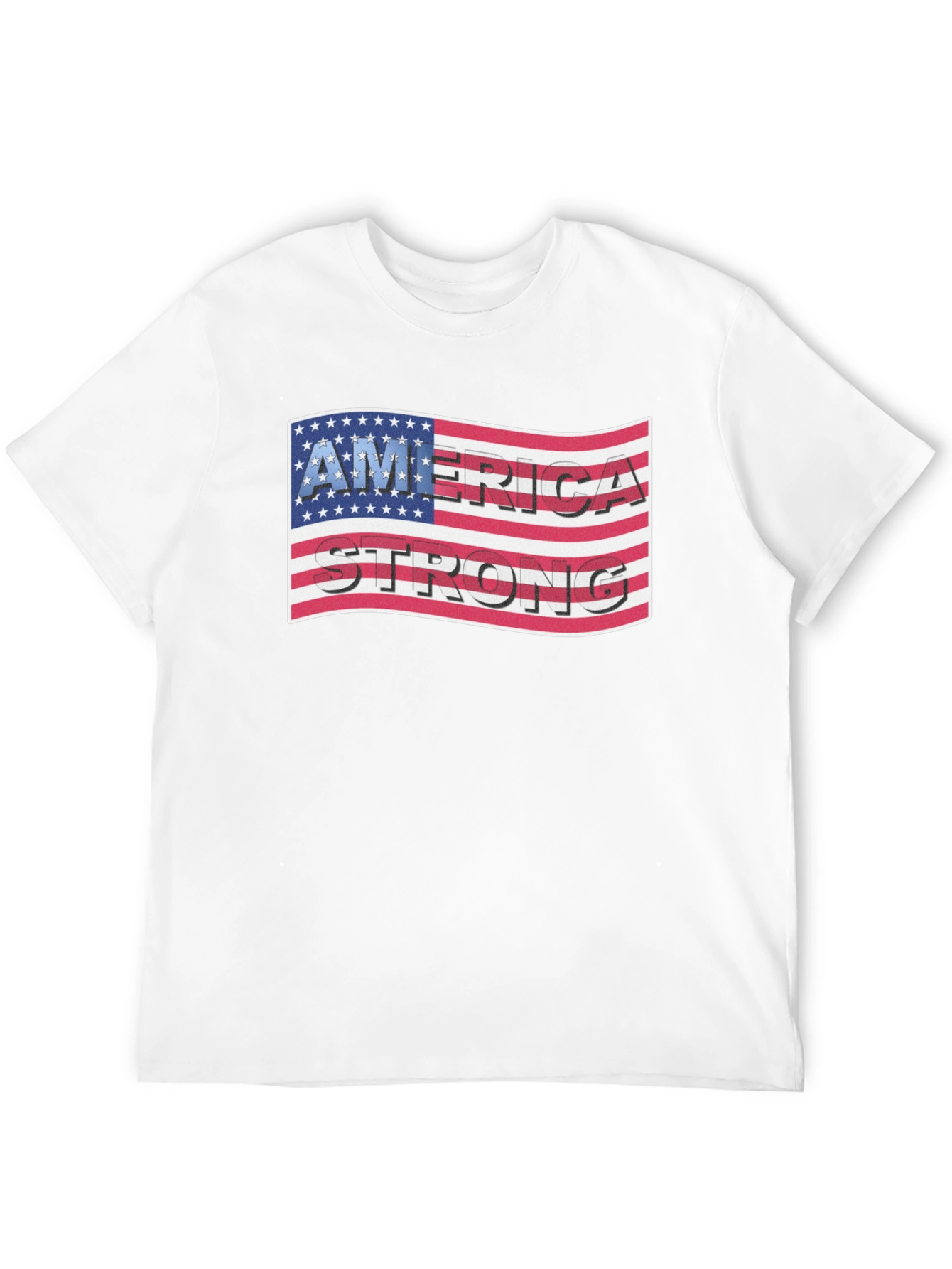 America Strong Patriotic T-Shirt