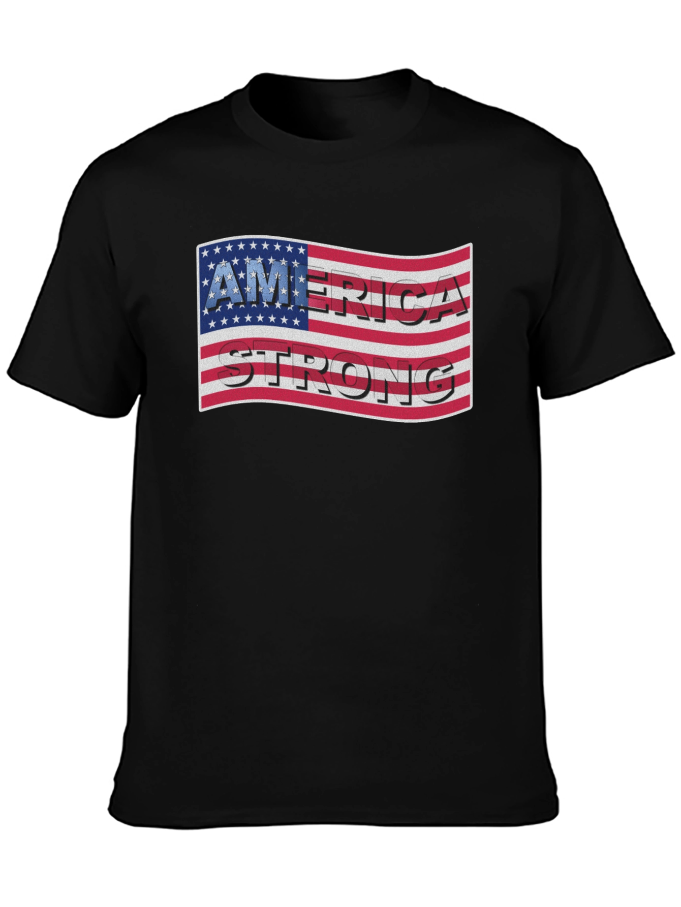 America Strong Patriotic T-Shirt