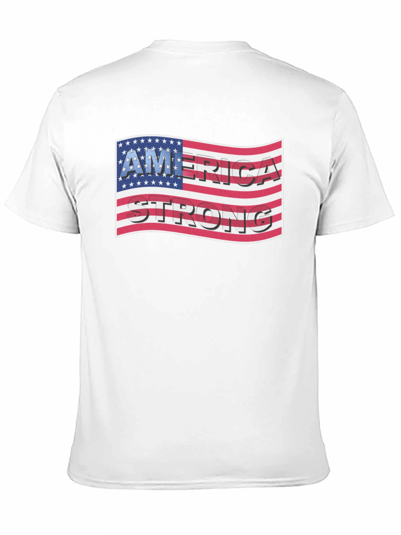 America Strong Patriotic T-Shirt