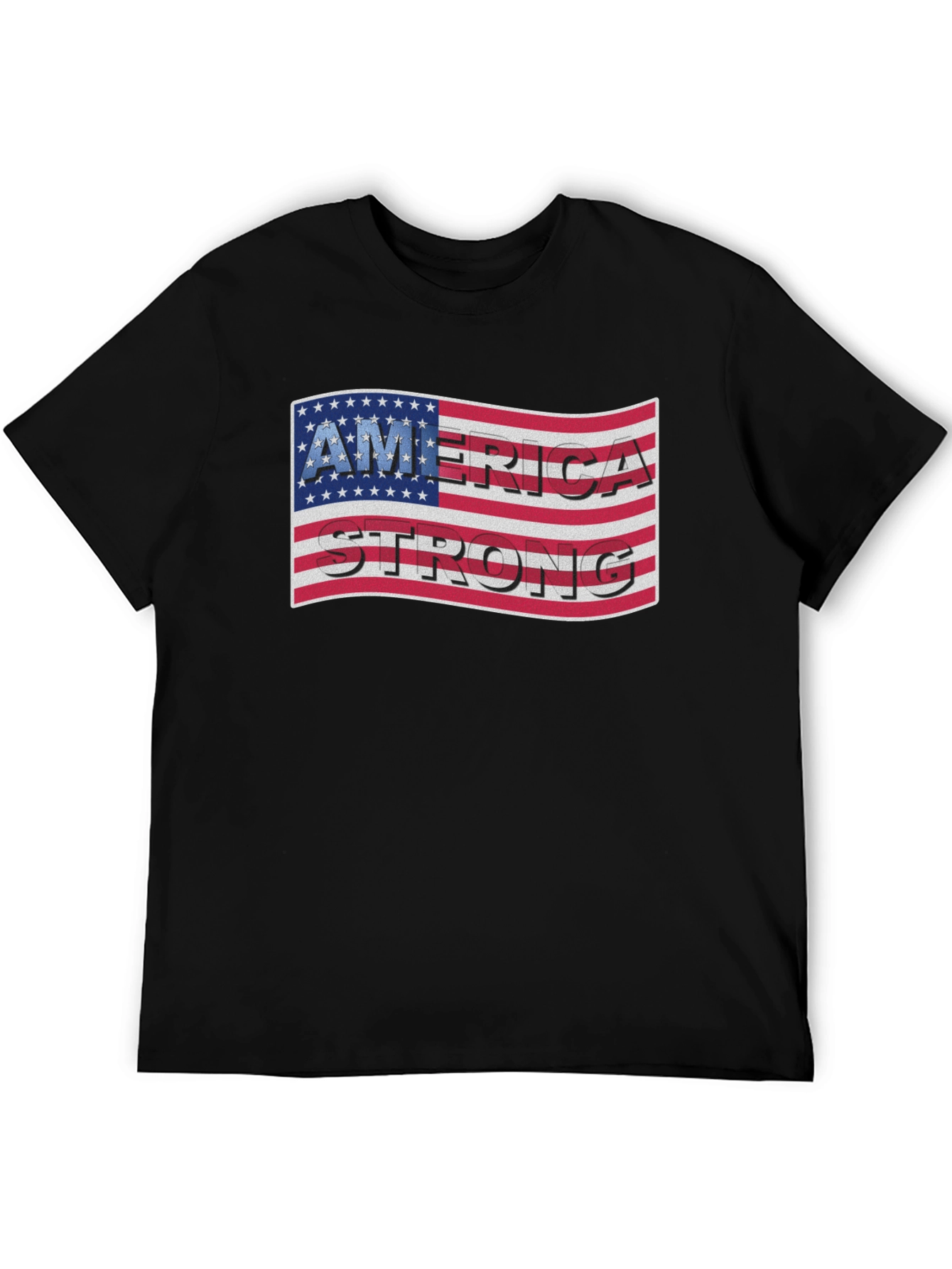 America Strong Patriotic T-Shirt