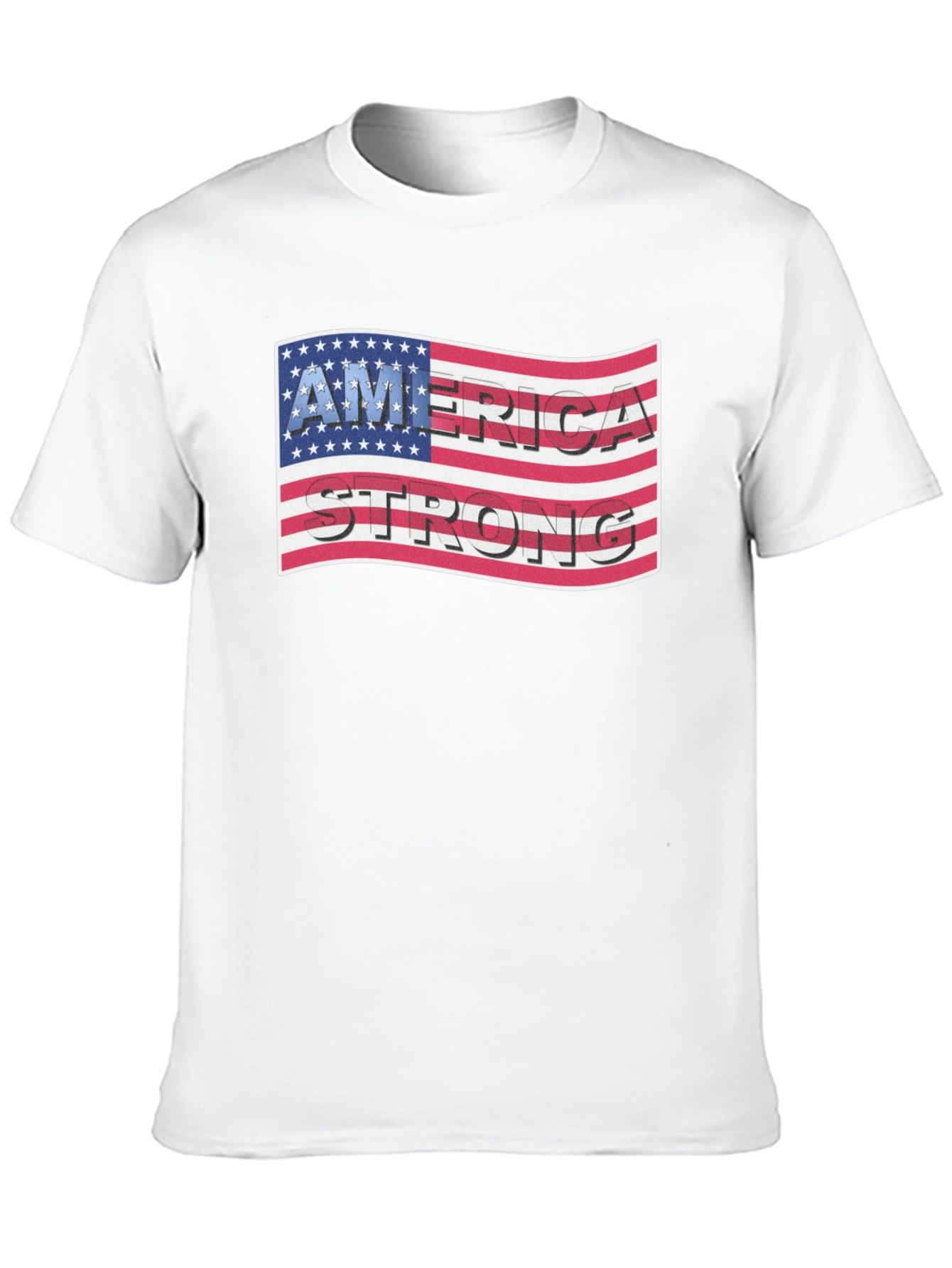 America Strong Patriotic T-Shirt
