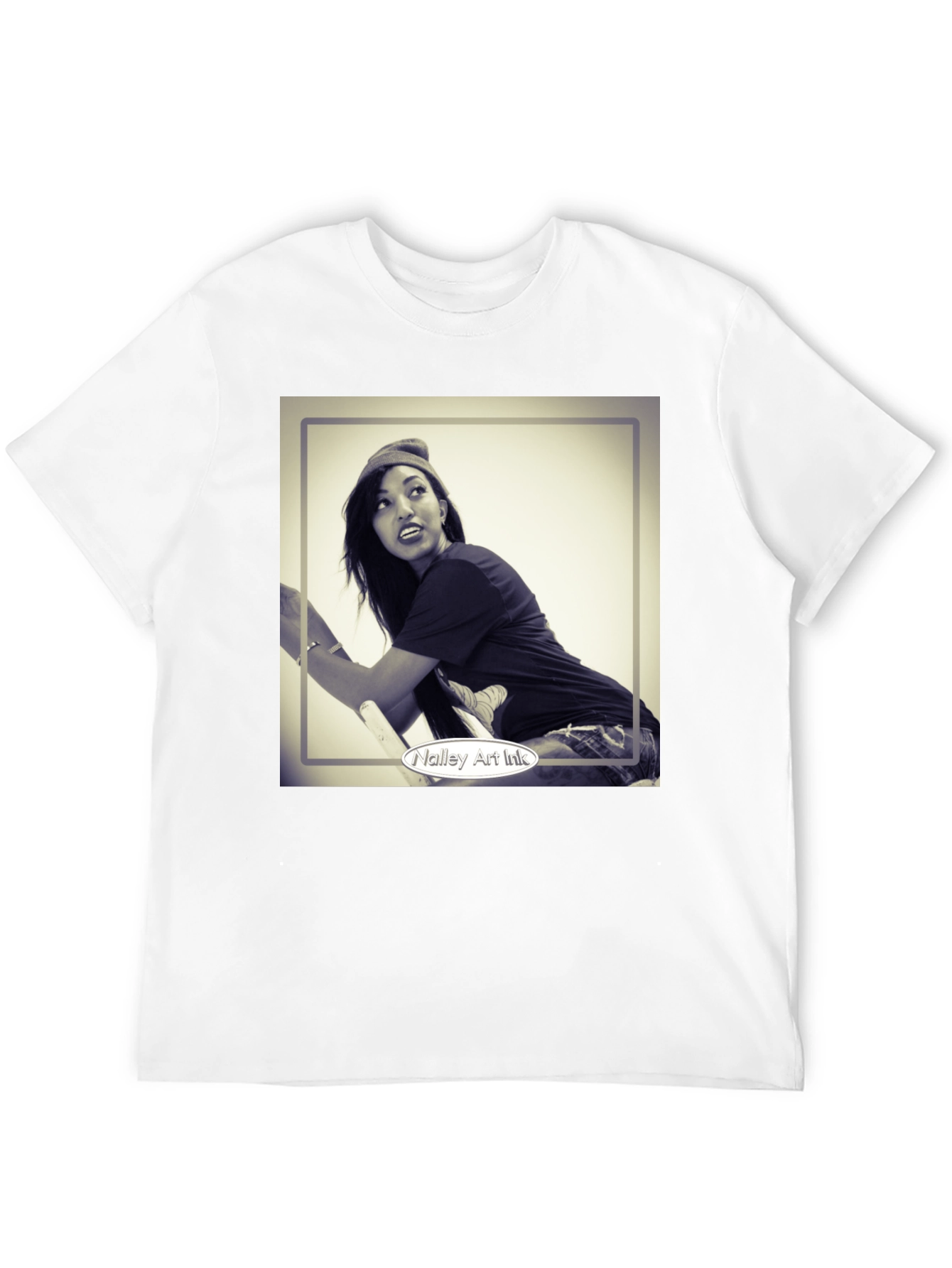 Black Graphic T-Shirt - Nalley Art Ink
