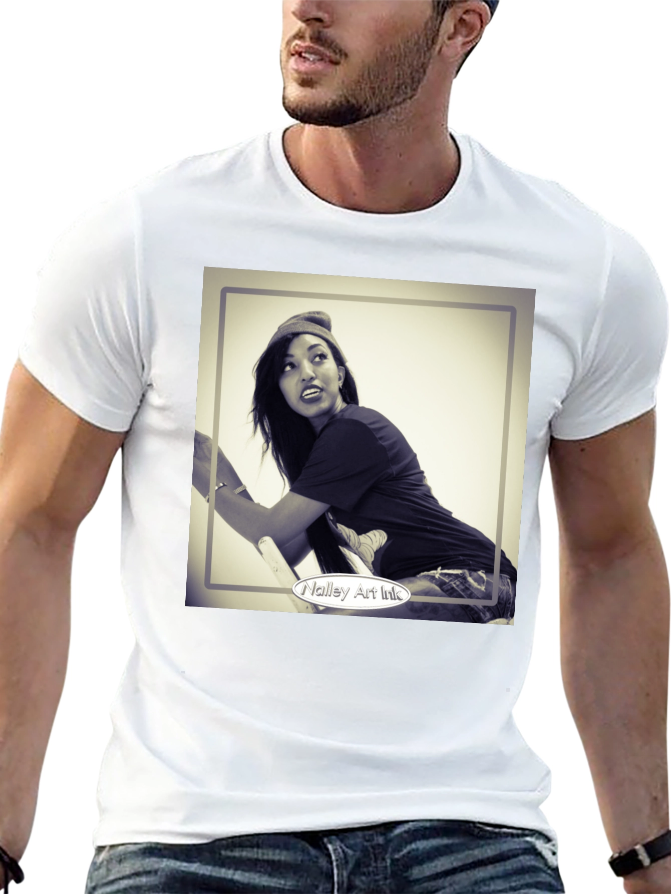 Black Graphic T-Shirt - Nalley Art Ink