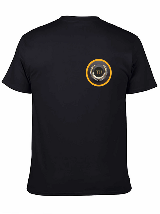 Black Tee with TU Emblem