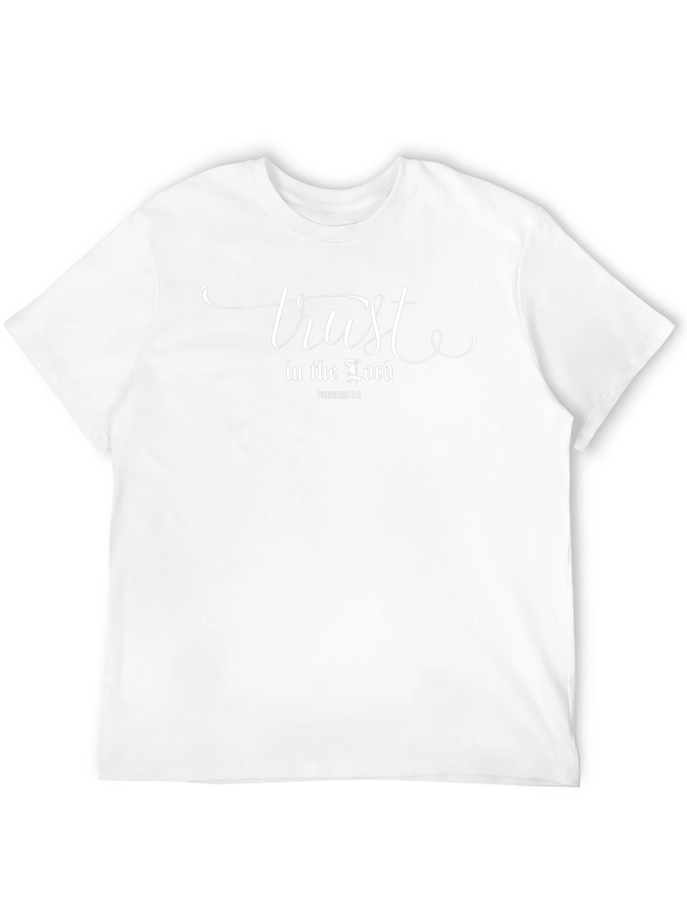 Trust in the Lord Black T-Shirt