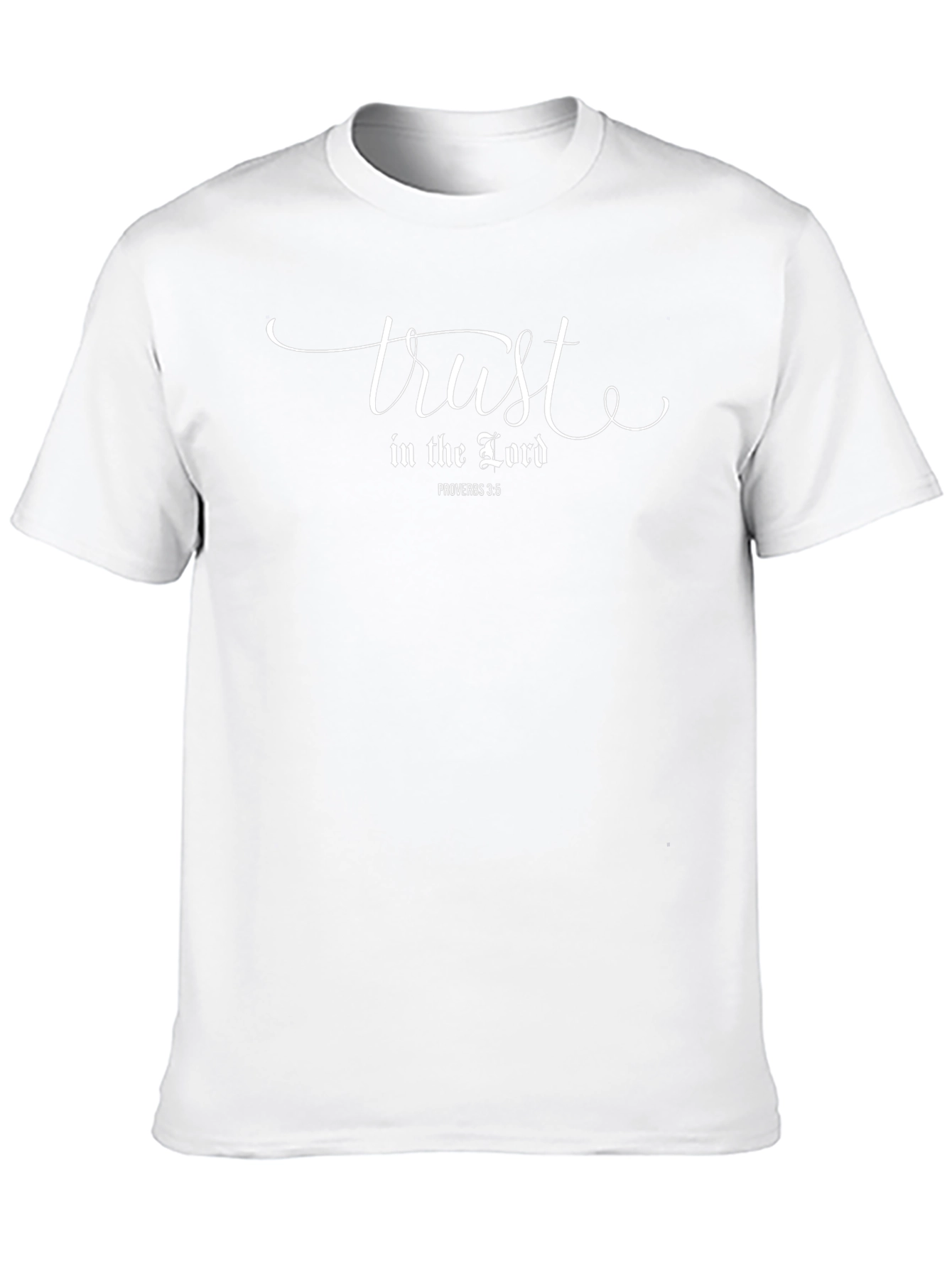 Trust in the Lord Black T-Shirt