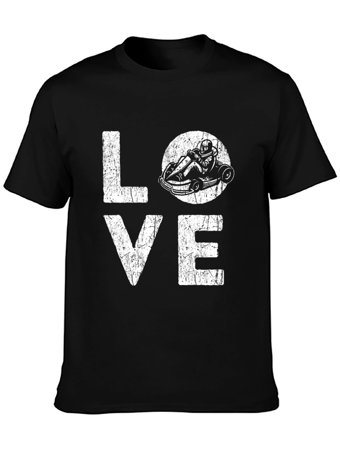 Love Kart Racing T-Shirt - Go-Kart Tee