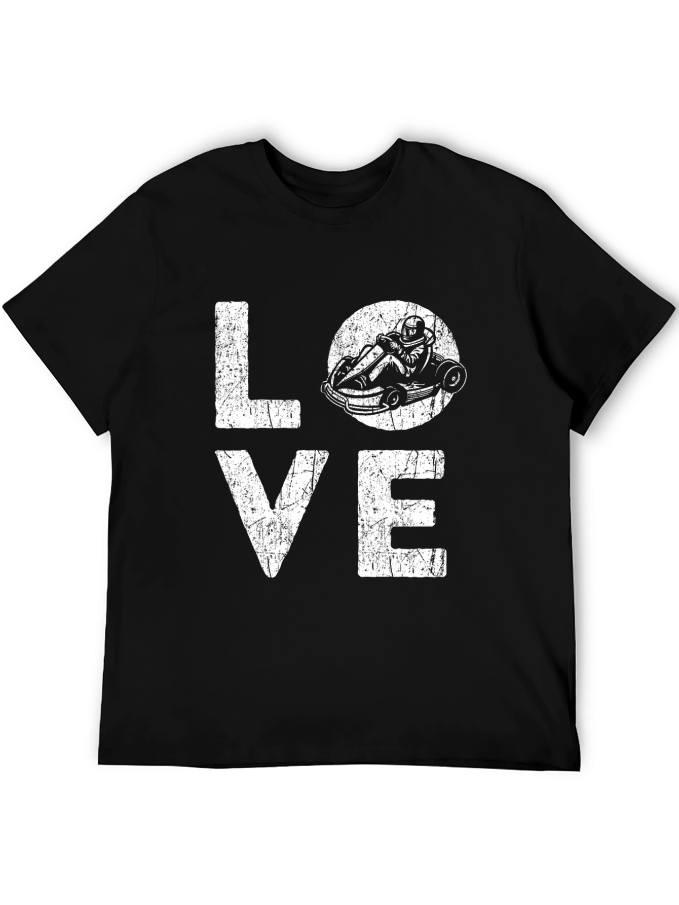 Love Kart Racing T-Shirt - Go-Kart Tee