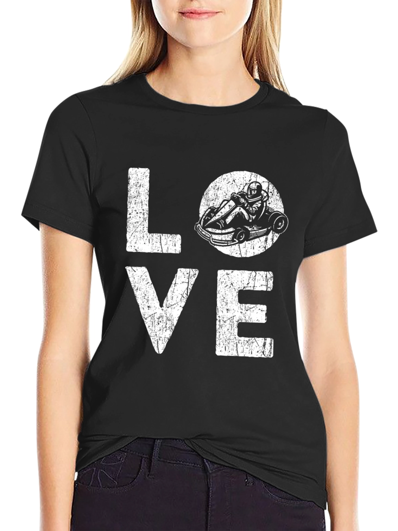 Love Kart Racing T-Shirt - Go-Kart Tee