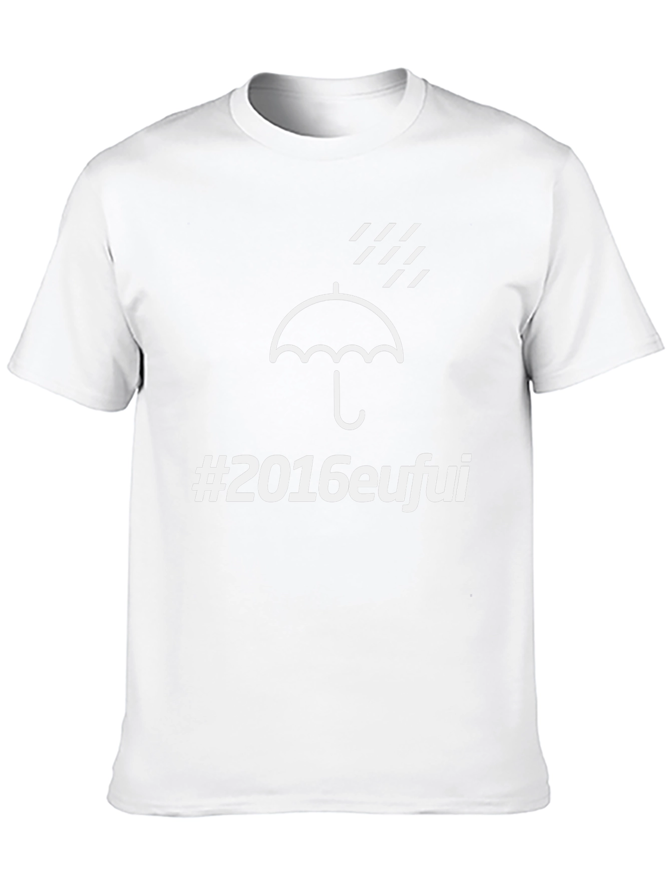 Umbrella 2016eufui Graphic Tee - Mens Black T-Shirt