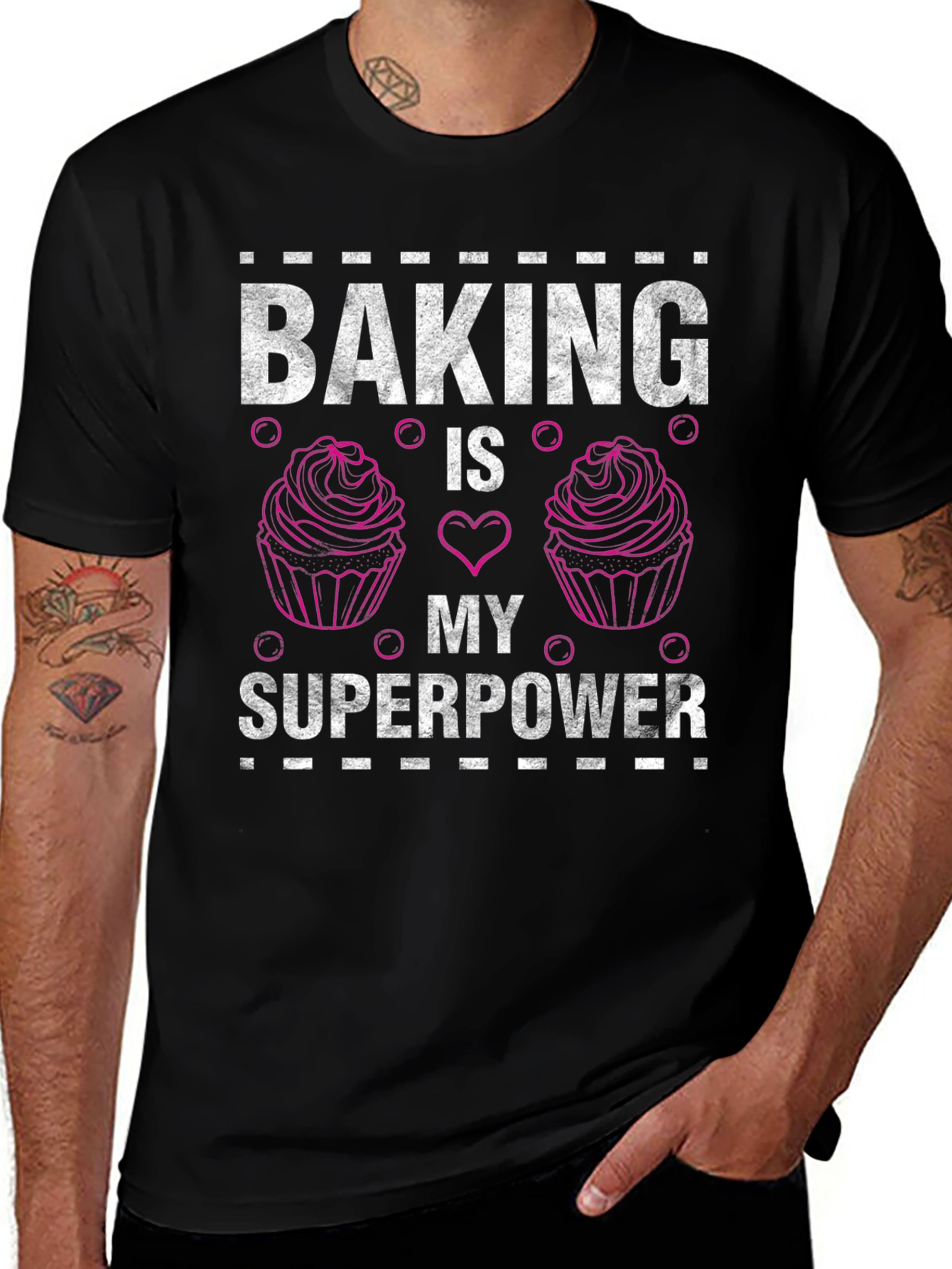 Baking is My Superpower Graphic Tee