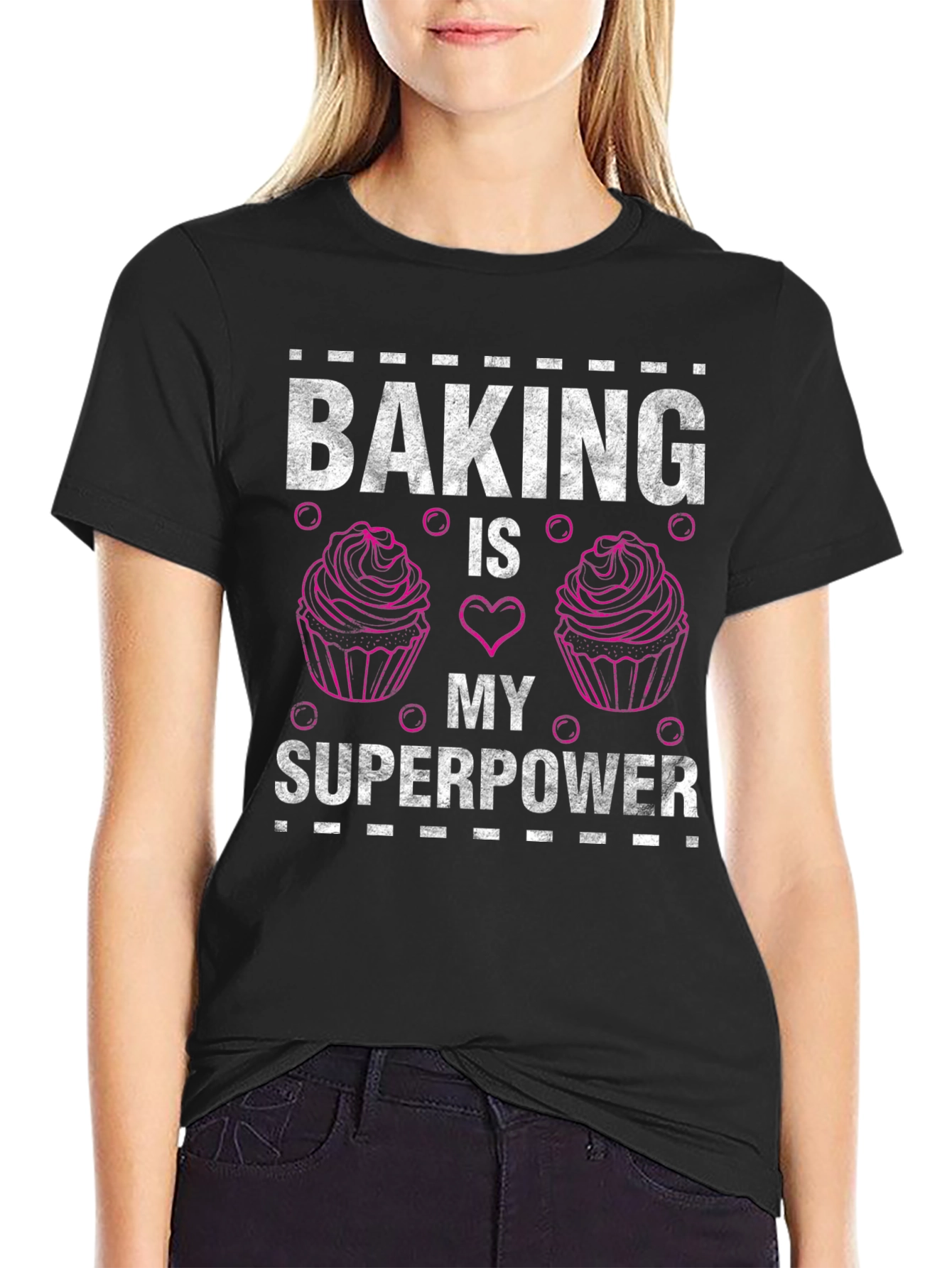 Baking is My Superpower Graphic Tee