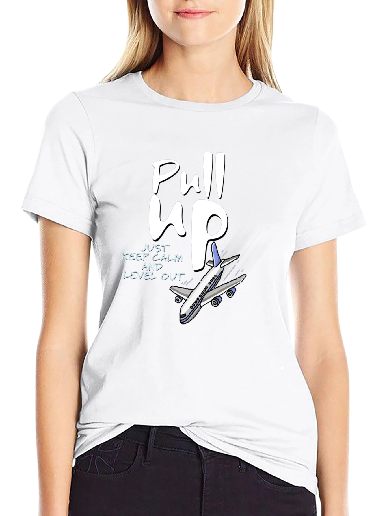 Pull Up Aircraft T-Shirt - Pilot Aviation Tee