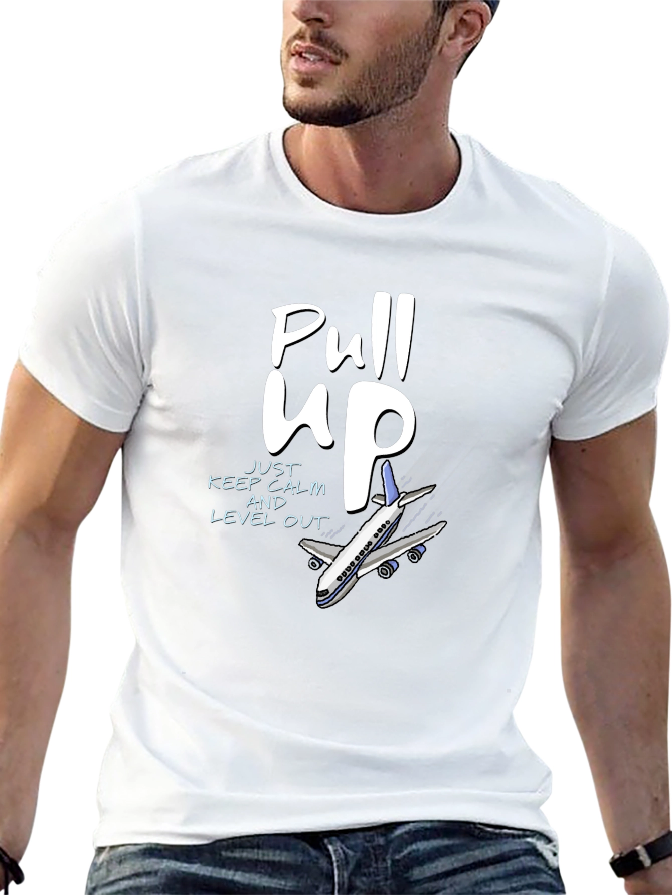 Pull Up Aircraft T-Shirt - Pilot Aviation Tee
