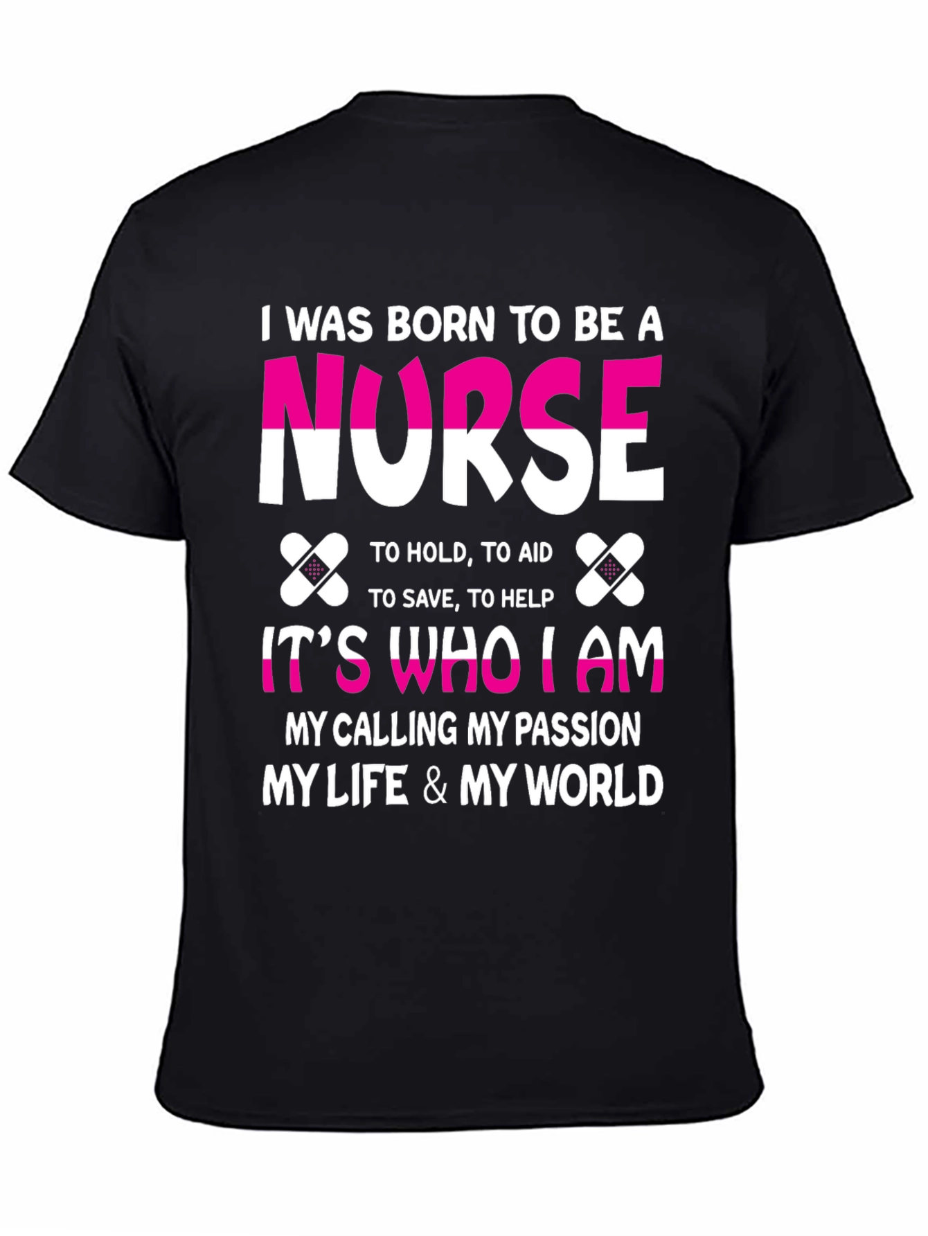 Nurse Pride T-Shirt: Born to Be a Nurse