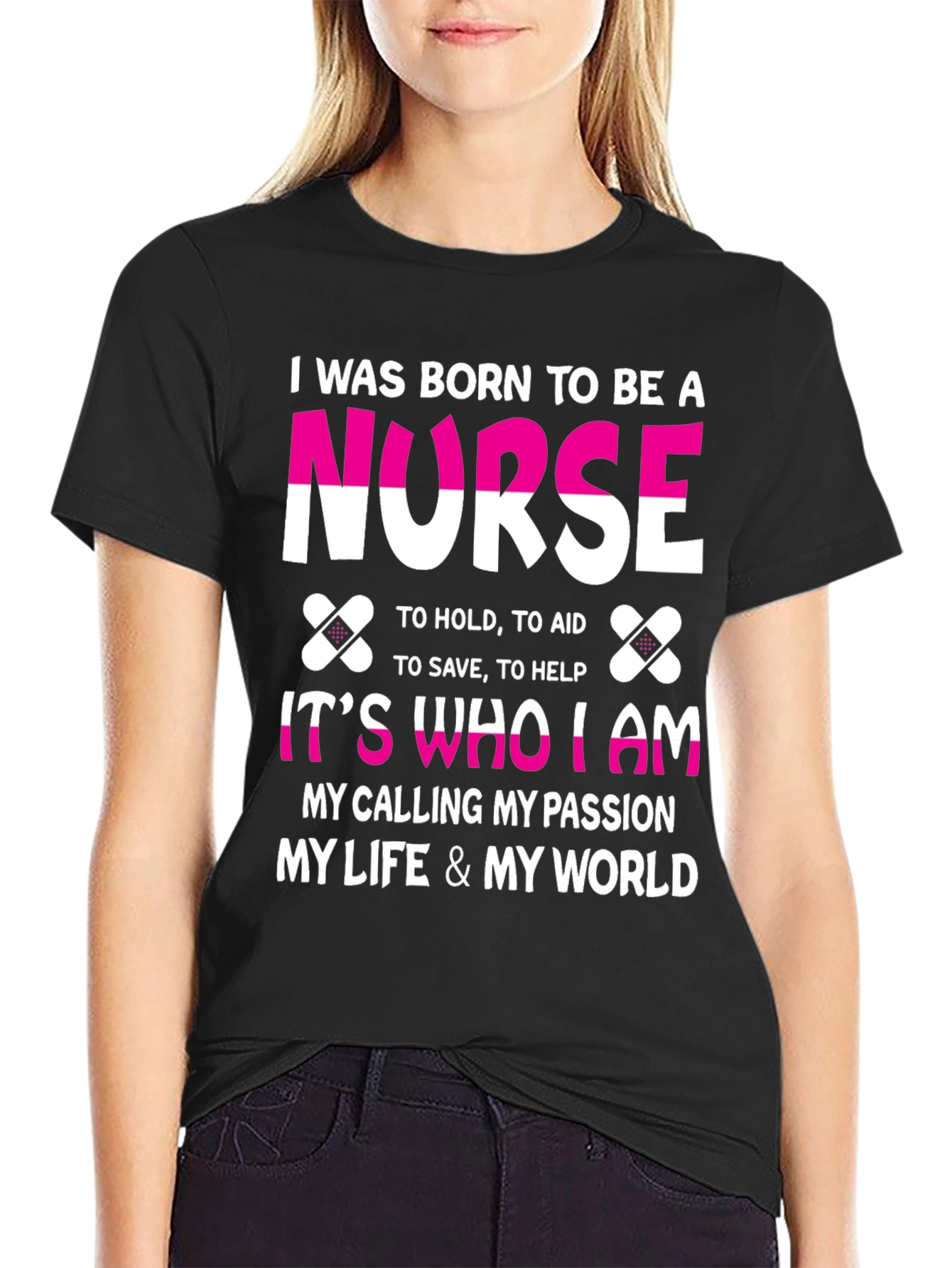 Nurse Pride T-Shirt: Born to Be a Nurse
