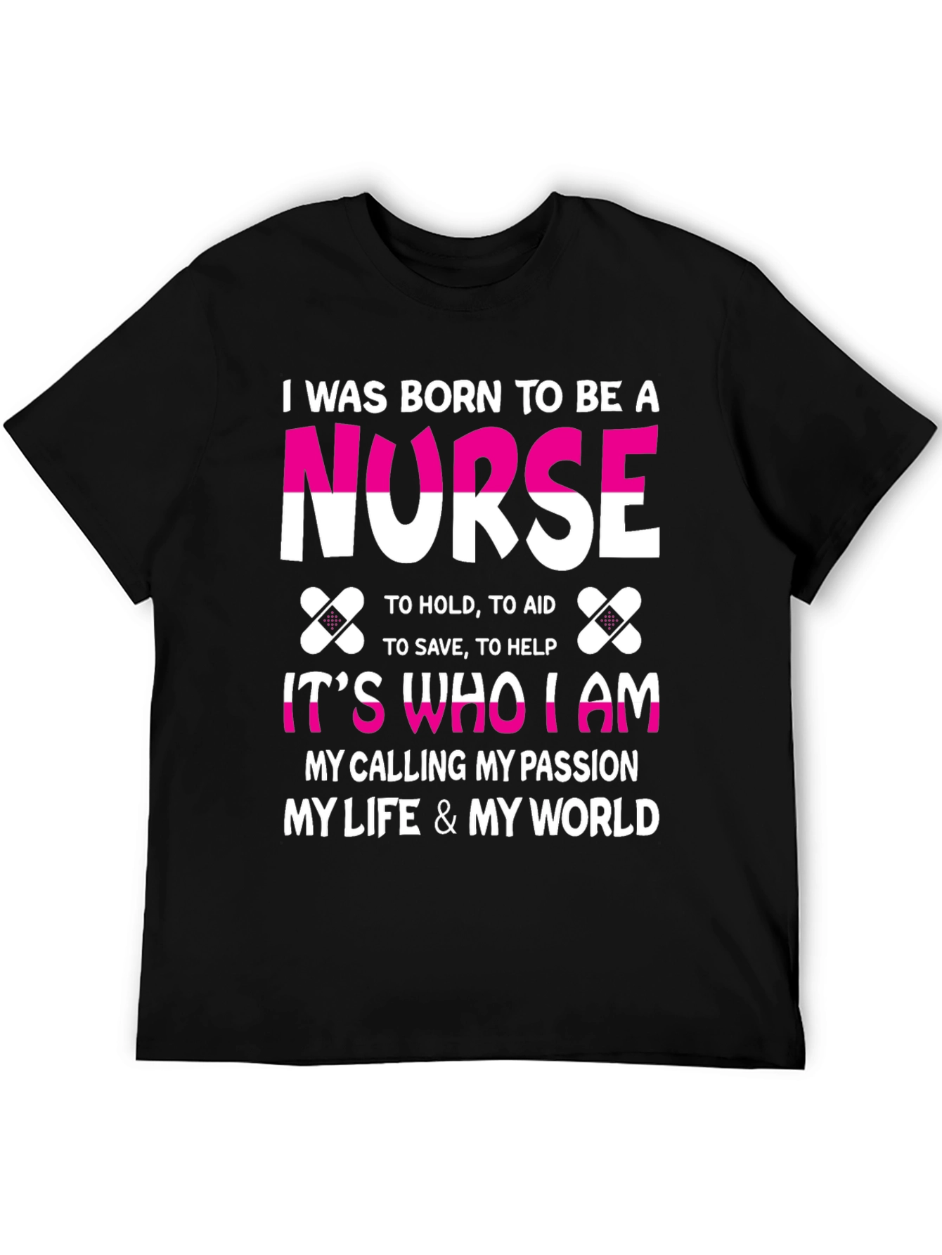 Nurse Pride T-Shirt: Born to Be a Nurse