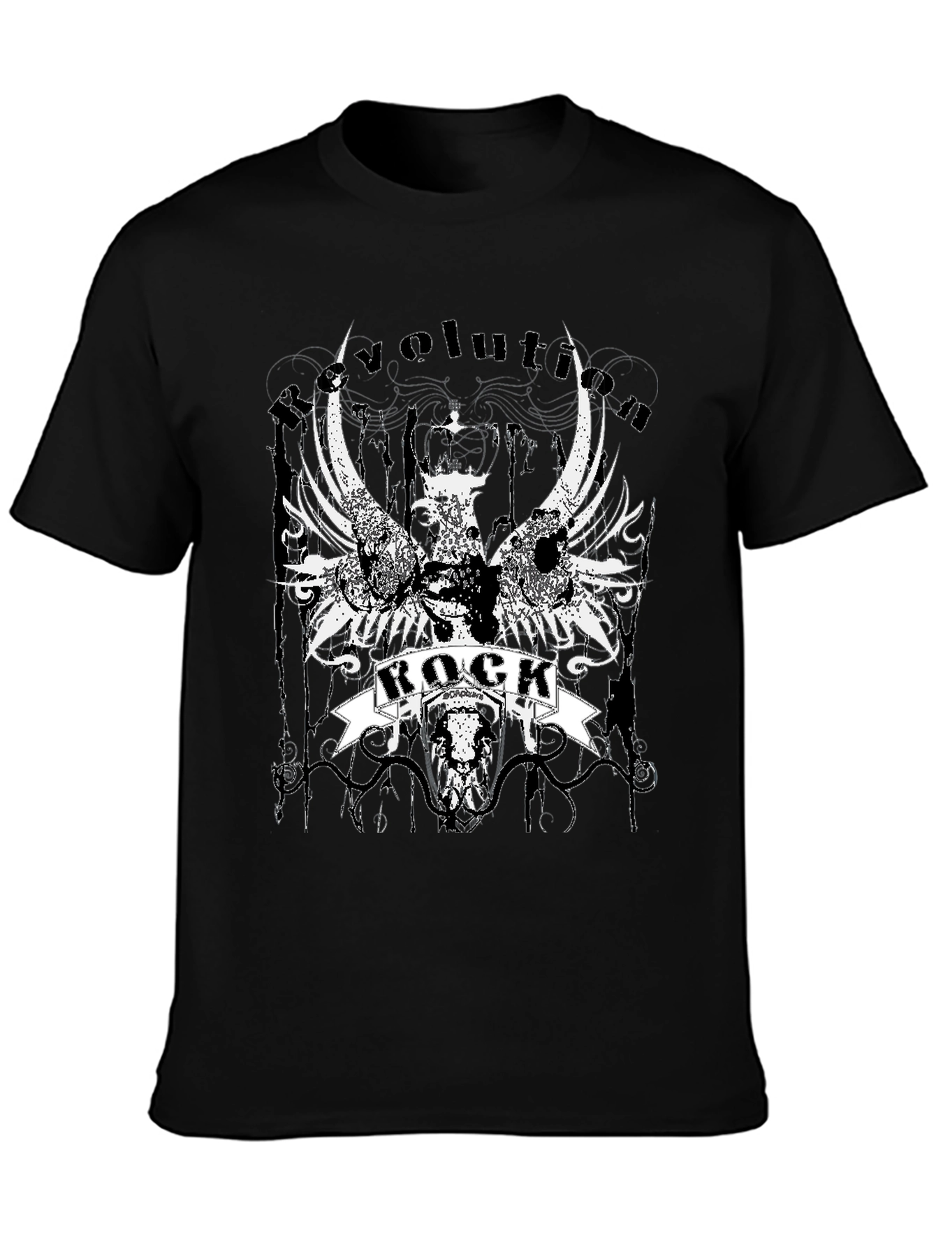 Revolution Rock T-Shirt - Graphic Print Tee