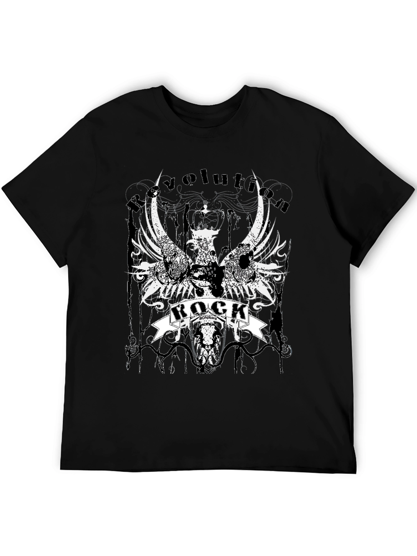 Revolution Rock T-Shirt - Graphic Print Tee